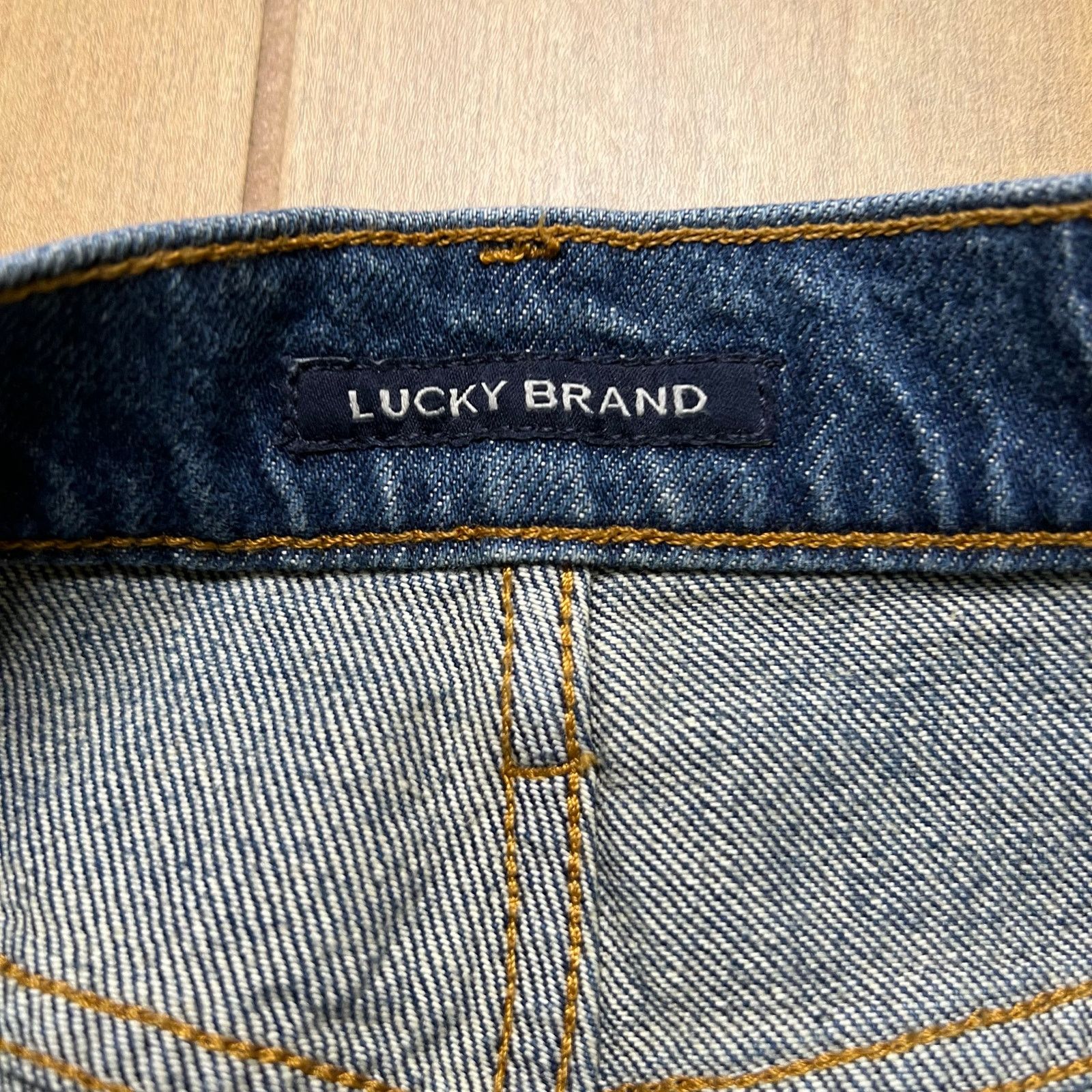 Lucky Brand Lucky Brand Women's High Rise Cut Off Skirt Blue Sz 10/30 Size 30" / US 8 / IT 44 - 2 Thumbnail