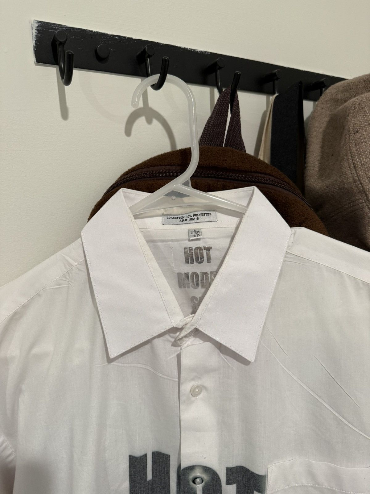 Hot Model Sex white hotmodelsex button up Size US L / EU 52-54 / 3 - 3 Thumbnail