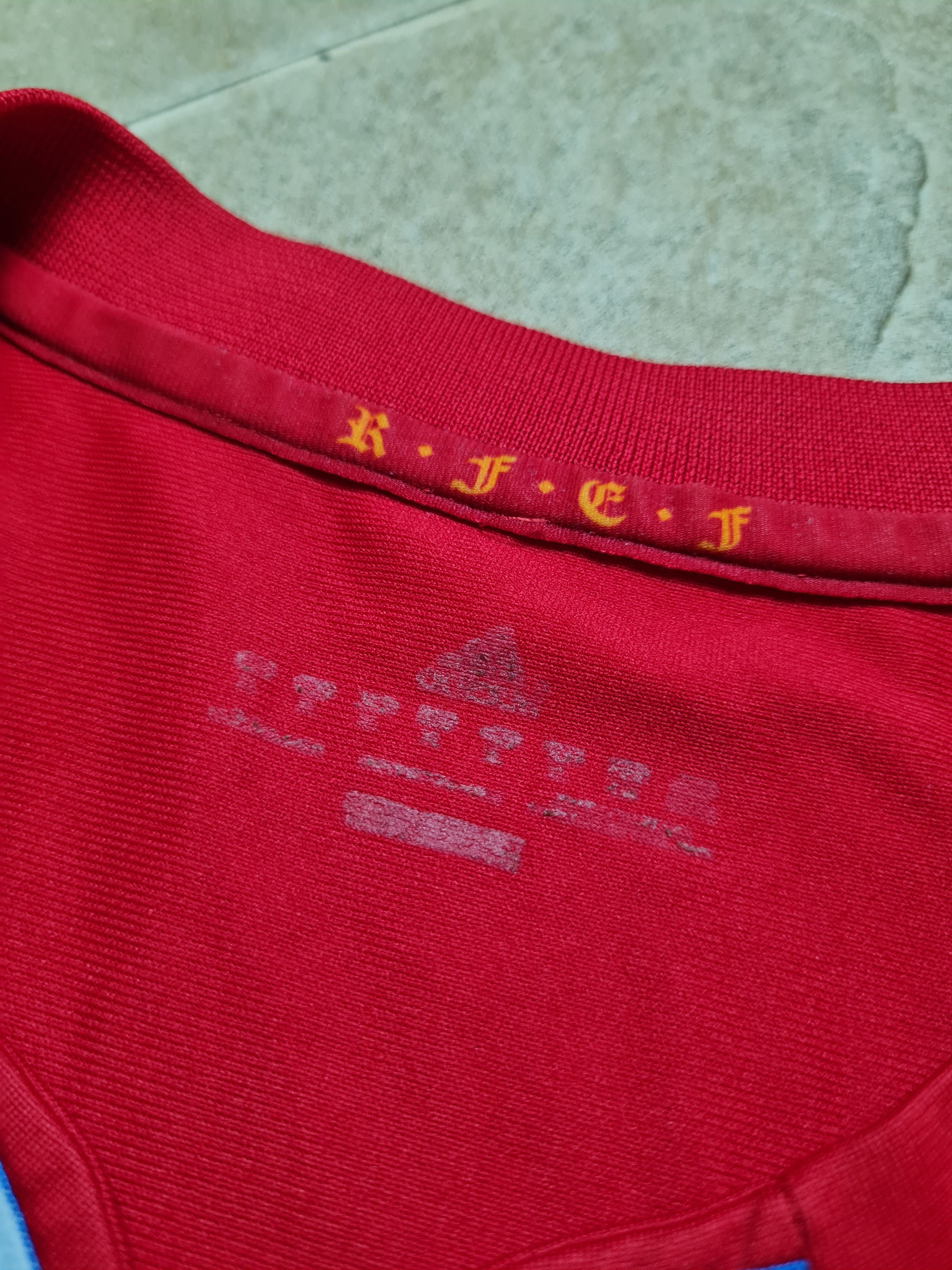 Adidas FOOTBALL JERSEY VILLA 7 SPAIN NATIONAL 10/11 WORLD WINNER Size US L / EU 52-54 / 3 - 18 Thumbnail