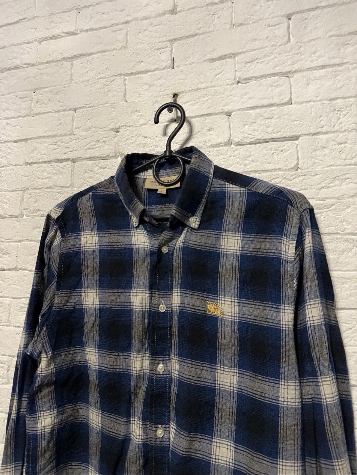 Burberry Burberry Blue Nova Check Flannel Shirt Sz S Size US S / EU 44-46 / 1 - 2 Thumbnail