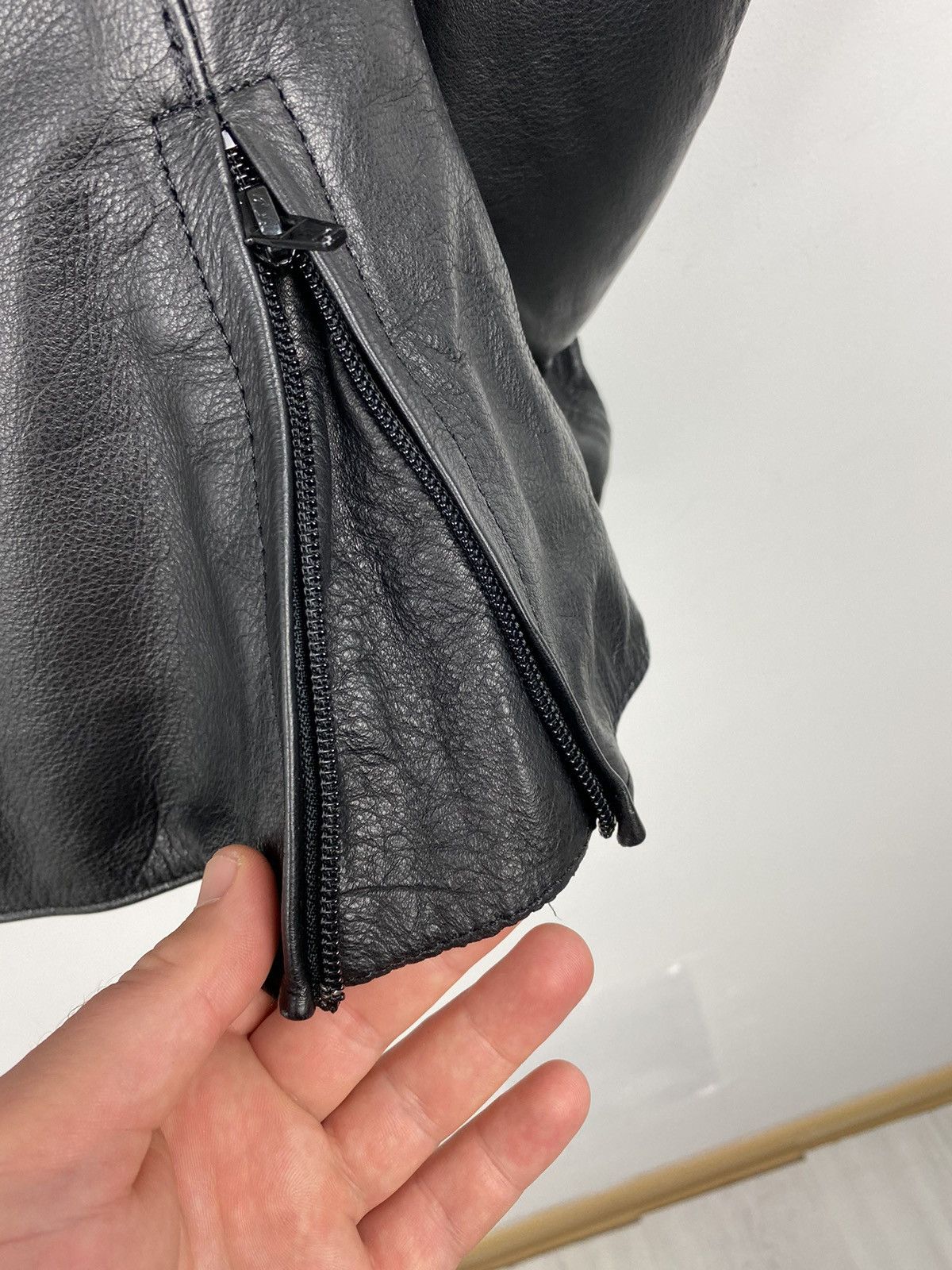 Genuine Leather ISX Leather Jacket Women Racing Moto Marlboro BMW Y2K Size M / US 6-8 / IT 42-44 - 11 Thumbnail