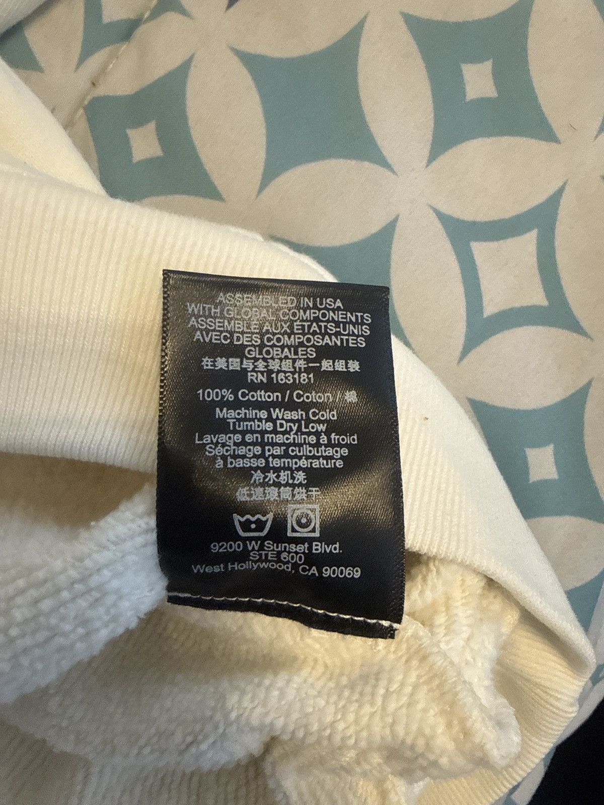Rhude Vintage white Rhude Hoodie Size US M / EU 48-50 / 2 - 6 Thumbnail