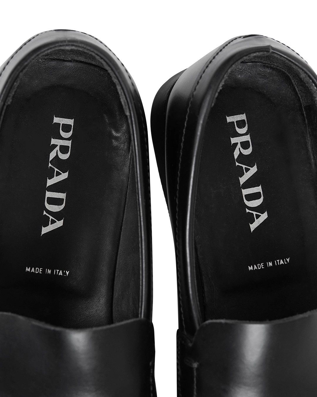 Prada Prada S/S2000 Mens Leather Loafers Size US 9 / EU 42 - 12 Thumbnail