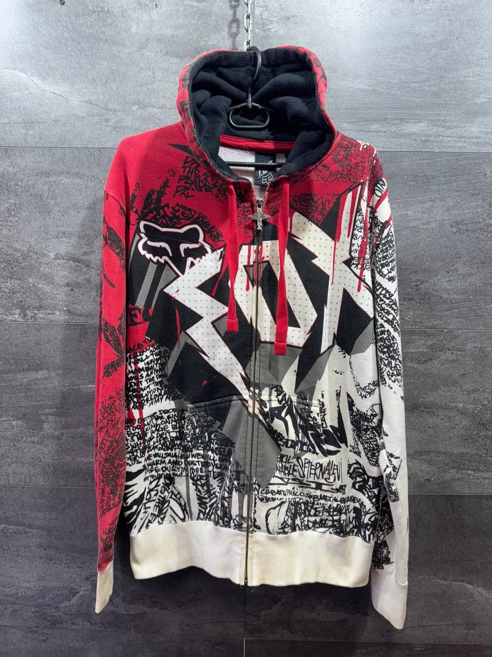 Fox Racing × Japanese Brand × Vintage Vintage Sasquatch Zip