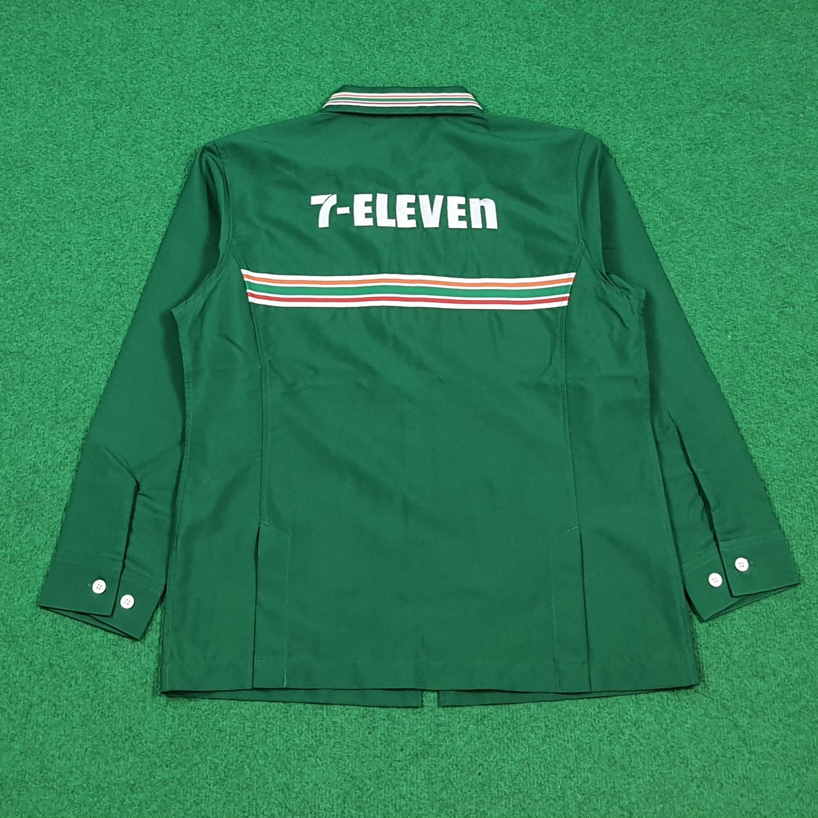Japanese Brand Vintage 7-Eleven Japan Worker Uniform Zipper Jacket E1A25 Size US S / EU 44-46 / 1 - 1 Thumbnail