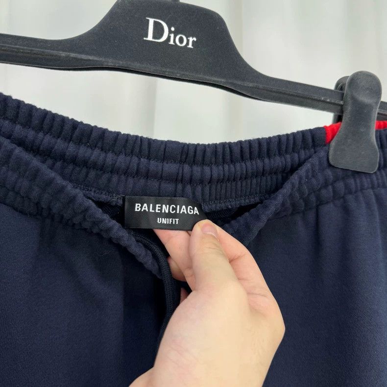 Balenciaga Balenciaga size XXS Dark Blue Manchester United Embroidered Size US 27 - 5 Thumbnail
