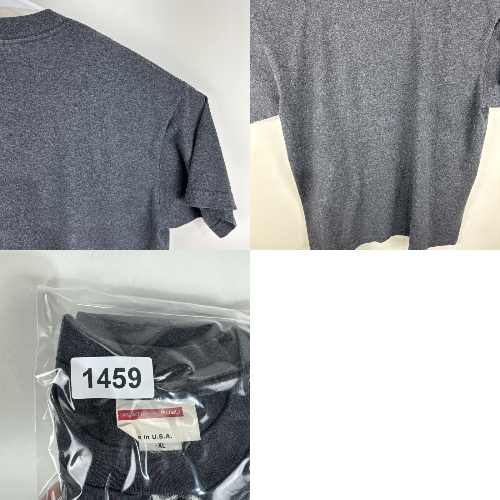 Fubu VINTAGE FUBU Shirt XL Fat Albert Graphic Made in USA Gray Logo Platinum Hip Hop 90s Mens Size US XL / EU 56 / 4 - 10 Thumbnail