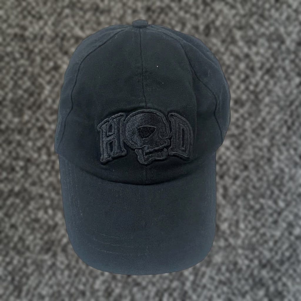 Harley Davidson Harley-Davidson Skull Patch Hat Unisex Adults One Size Black Trucker Adjustable Casual Motorcycle Skull Size ONE SIZE - 1 Thumbnail