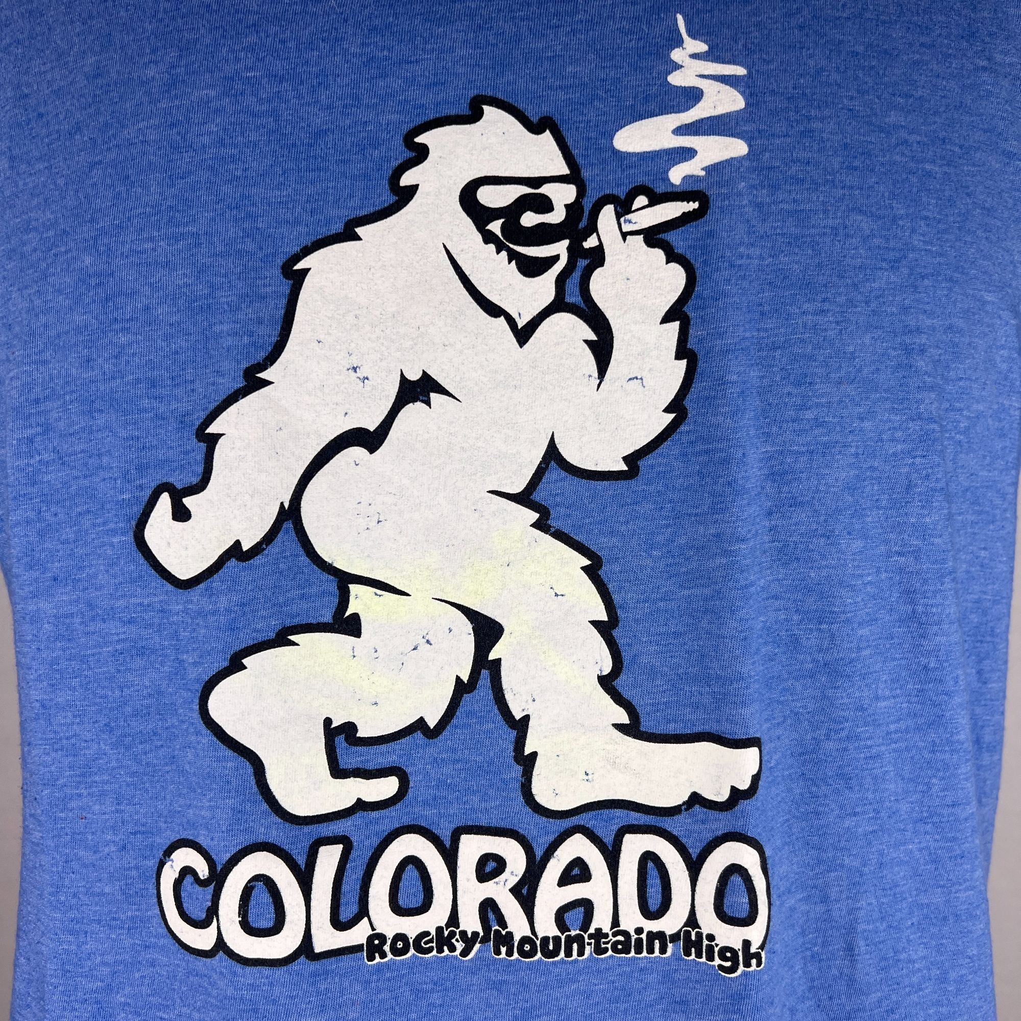 Other Colorado Rocky Mountain High Bigfoot Squatch Lrg T-Shirt Shi Size US L / EU 52-54 / 3 - 2 Thumbnail