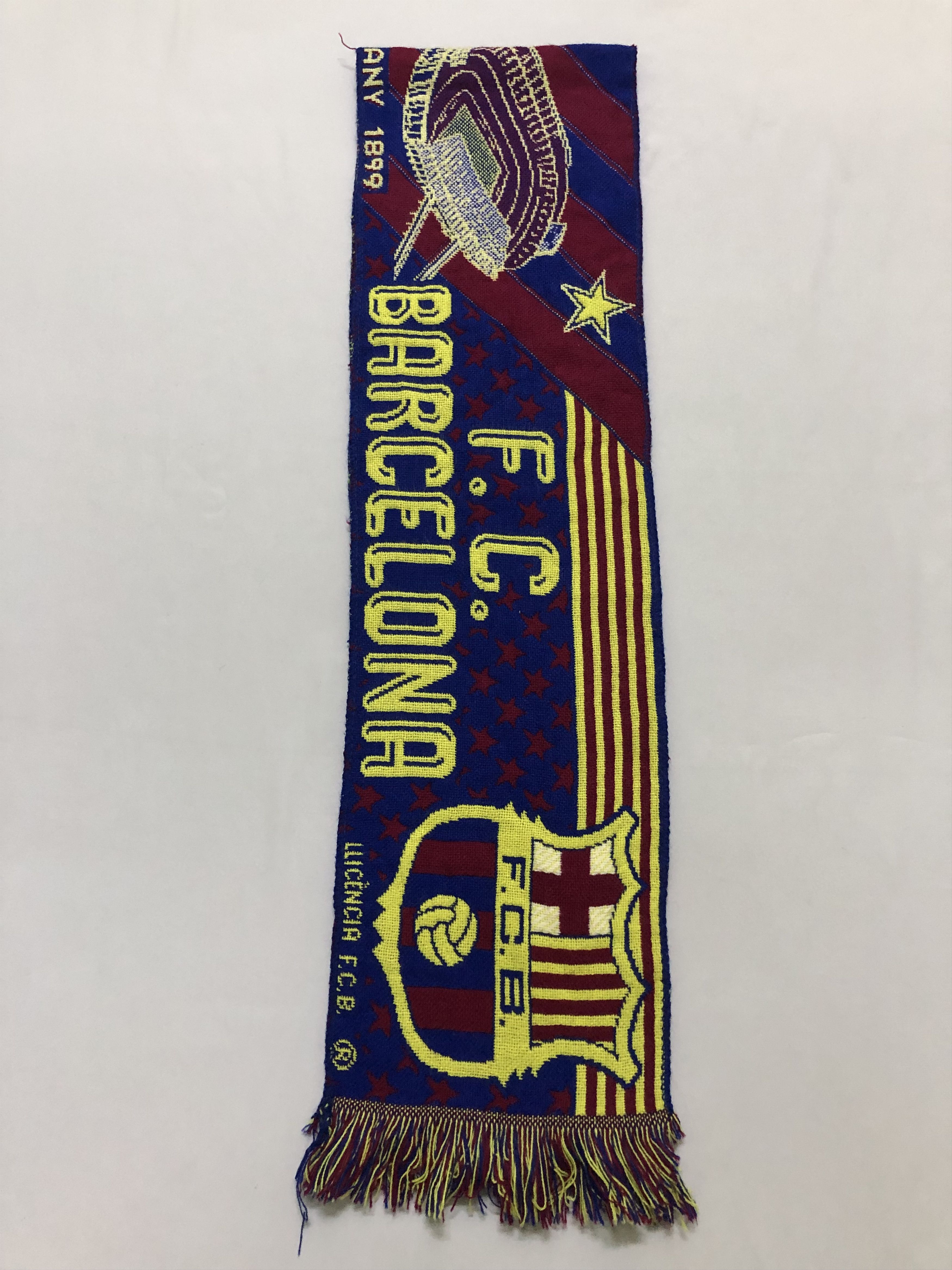 Vintage FC Barcelona Muffler Scarf -SC0083