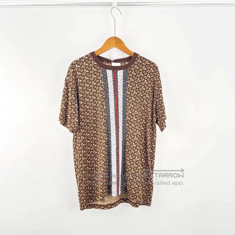 Burberry Burberry Summer Brown Short Sleeve T-Shirt. Size XS / US 0-2 / IT 36-38 - 1 Thumbnail