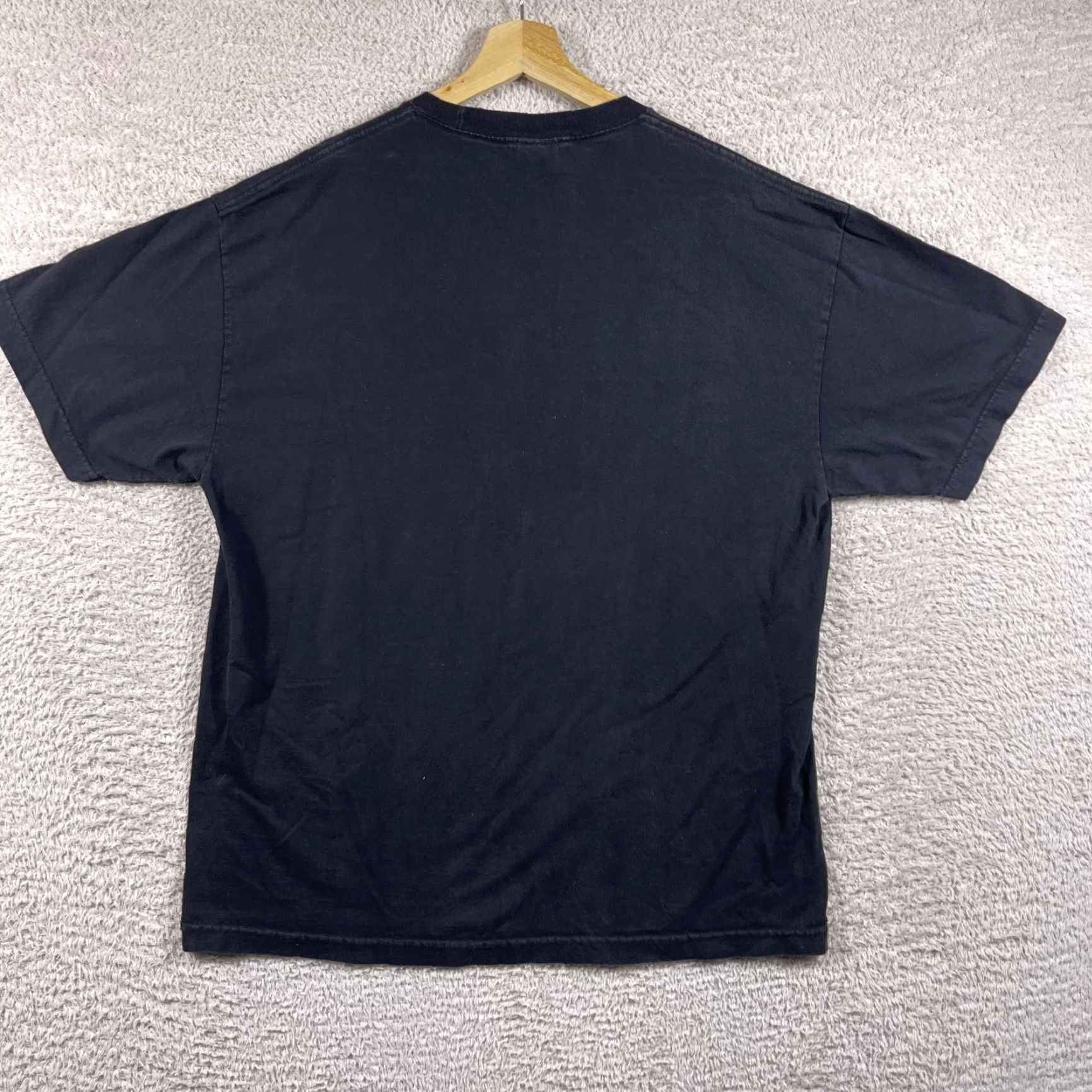 Vintage VINTAGE Alstyle Apparel & Activewear T-Shirt Mens XL Black Graphic Print Fire Extinguisher Hose Skate Novelty Humor 90s Y2K Size US XL / EU 56 / 4 - 2 Thumbnail