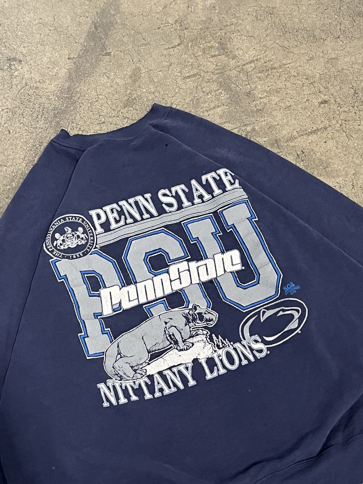 Vintage Vintage Penn state crewneck Size US L / EU 52-54 / 3 - 6 Thumbnail