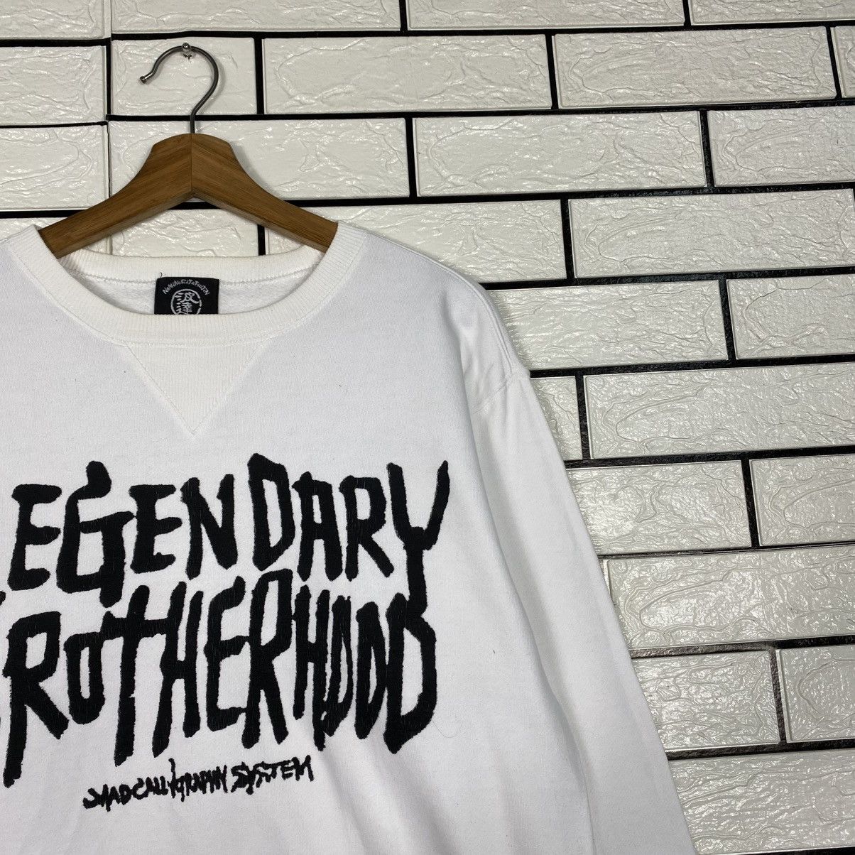 Japanese Brand Legendary Brotherhood Big Logo Sweatshirt Punk Design Size US M / EU 48-50 / 2 - 7 Thumbnail