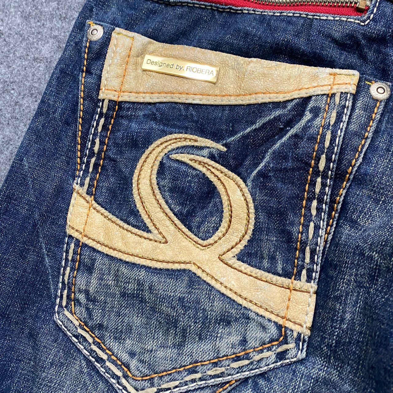 If Six Was Nine 💥Best Offer💥Vintage Riobera Jeans Distressed Denim Size US 30 / EU 46 - 11 Thumbnail