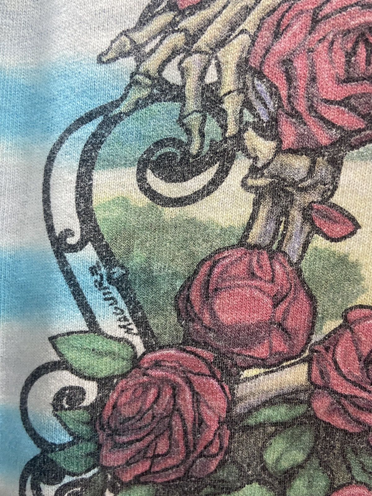 Band Tees × Grateful Dead × Vintage Vintage 1995s Grateful Dead Tie Dye Jerry Garcia tour TSHIRT Size US L / EU 52-54 / 3 - 6 Thumbnail