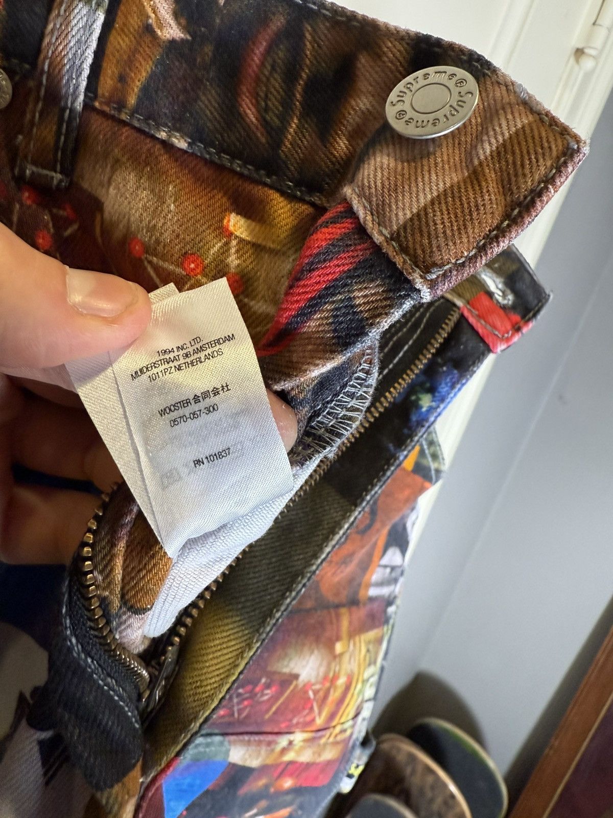 Supreme Supreme Nas & DMX Collage Double Knee Denim Print Pant Size US 32 / EU 48 - 8 Thumbnail