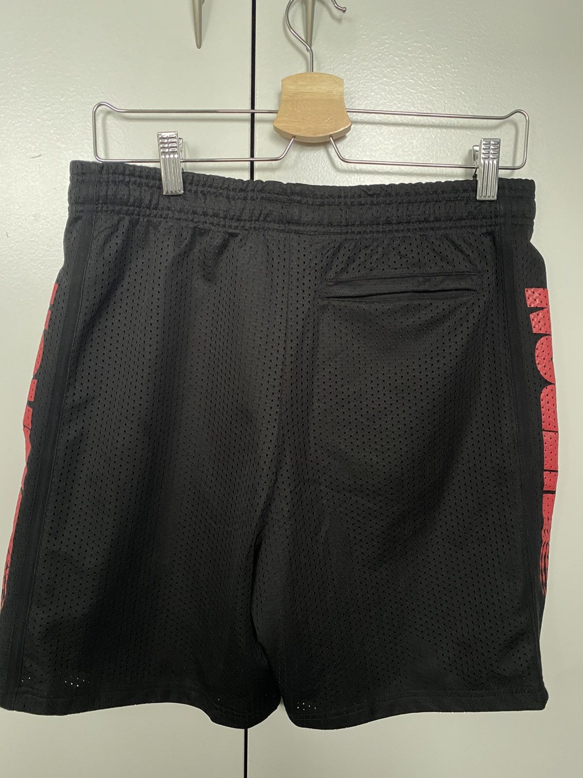 Heron Preston Heron Preston Black Mesh Shorts Size US 30 / EU 46 - 2 Thumbnail
