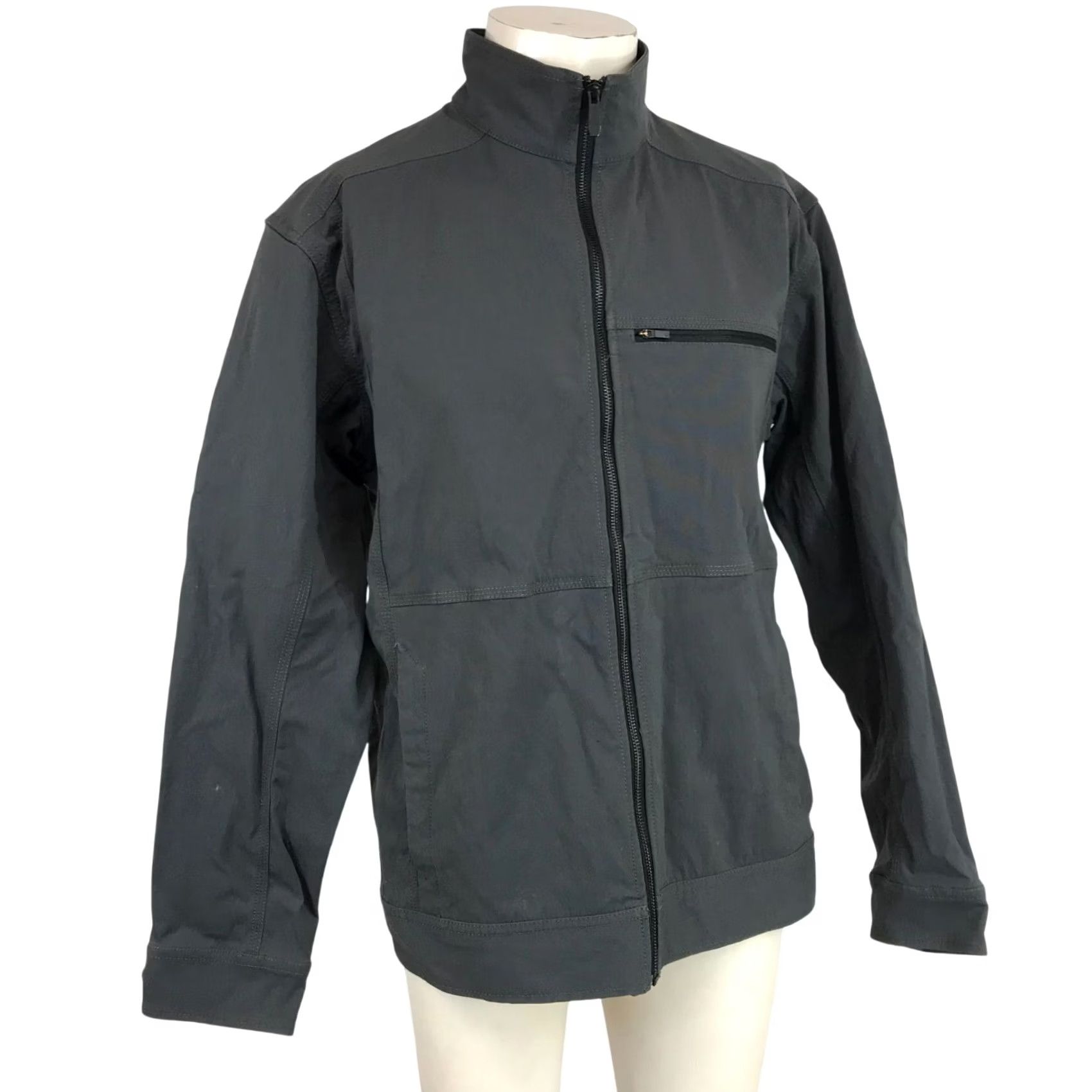 Mountain Hardwear VINTAGE Mountain Hardwear Mens Large Gray Full Zip Nylon Blend Jacket Coat Size US L / EU 52-54 / 3 - 2 Thumbnail