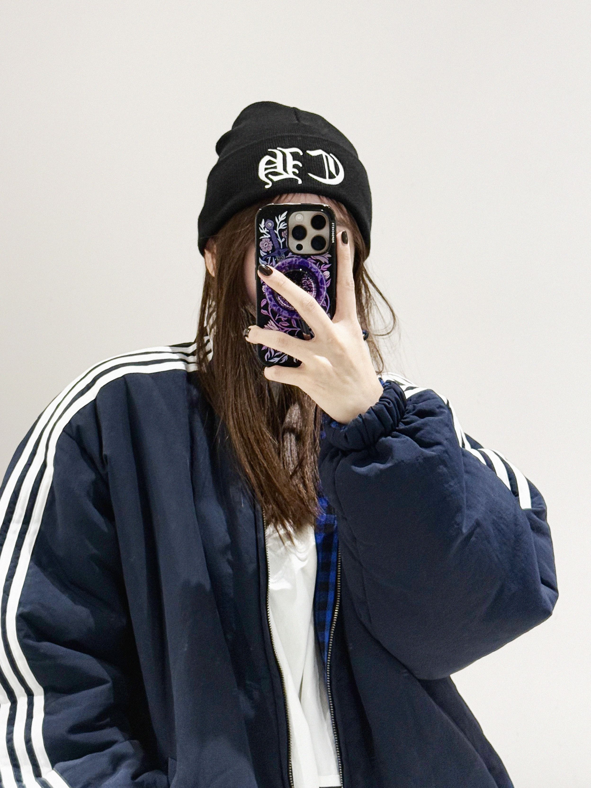 Chrome Hearts Chrome Hearts Embroidered CH Logo Black Beanie Size ONE SIZE - 10 Thumbnail