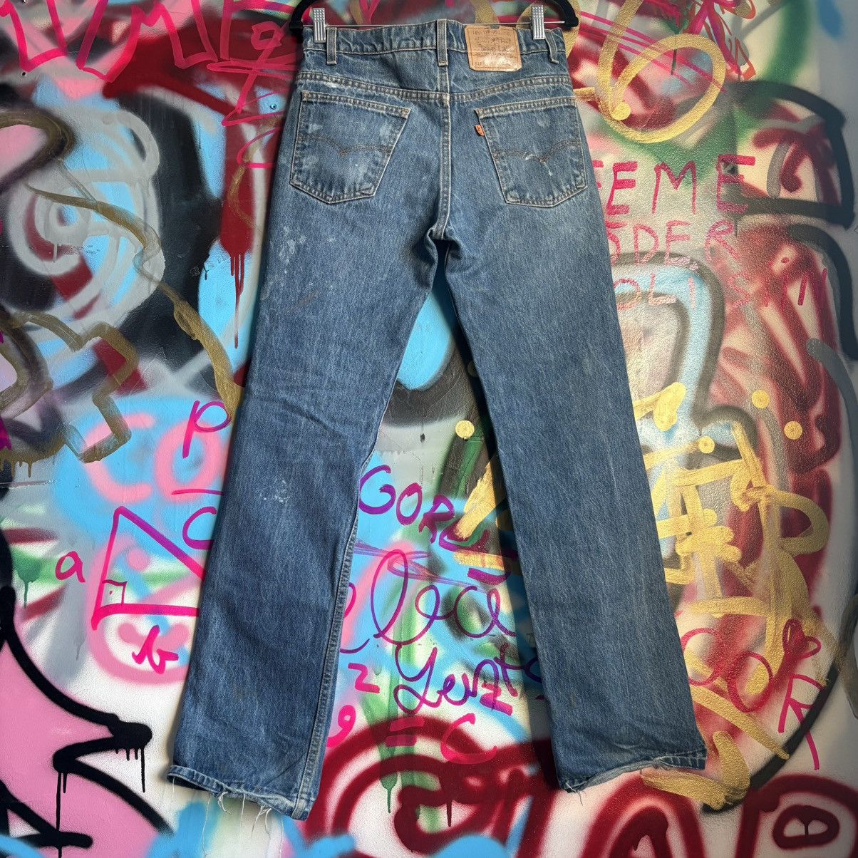 Levi's Vintage Levi’s 517 Orange Tab Light Wash Jeans Size 30 Size US 30 / EU 46 - 2 Thumbnail