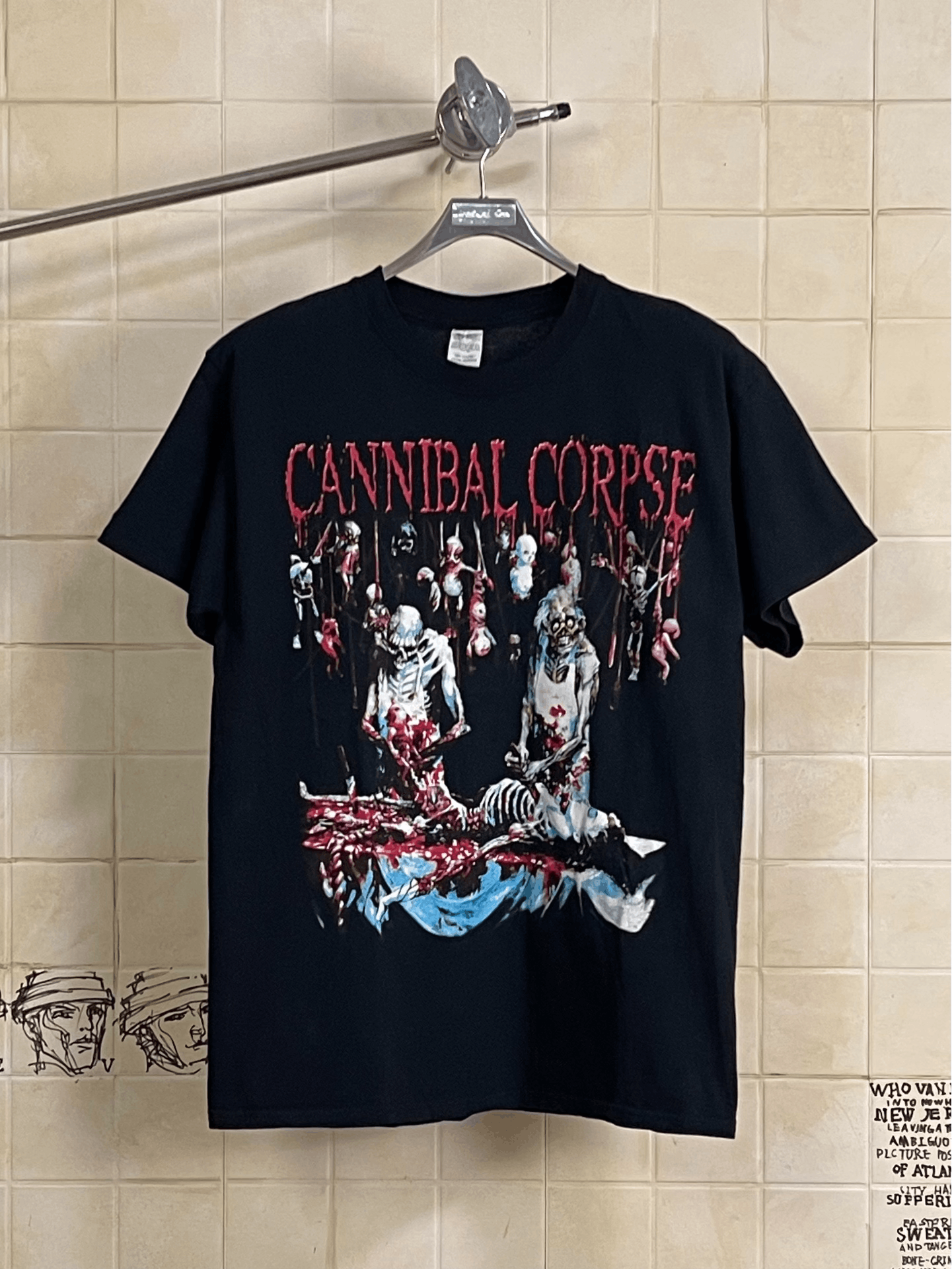 Vintage Vintage Cannibal Corpse GILDAN T-shirt Size US L / EU 52-54 / 3 - 1 Thumbnail