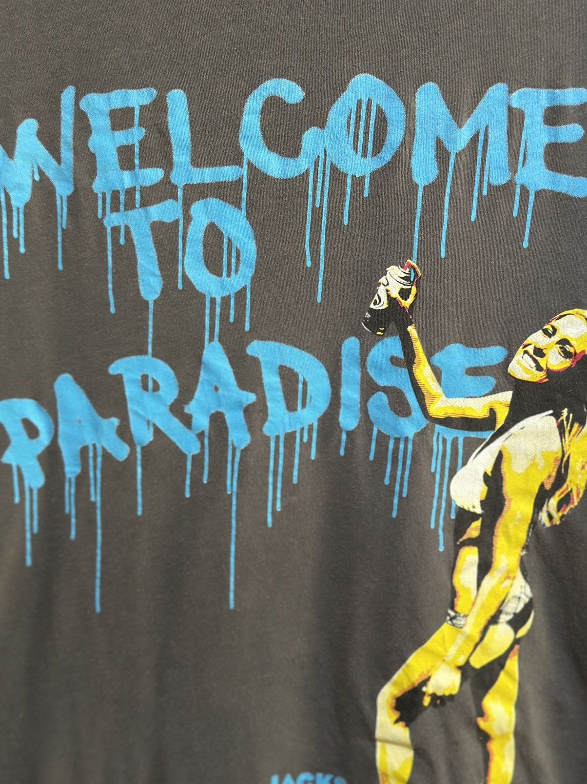 Vintage Vintage Jack Surf Shop Welcome To Paradise Faded Tee Size US XXL / EU 58 / 5 - 3 Thumbnail