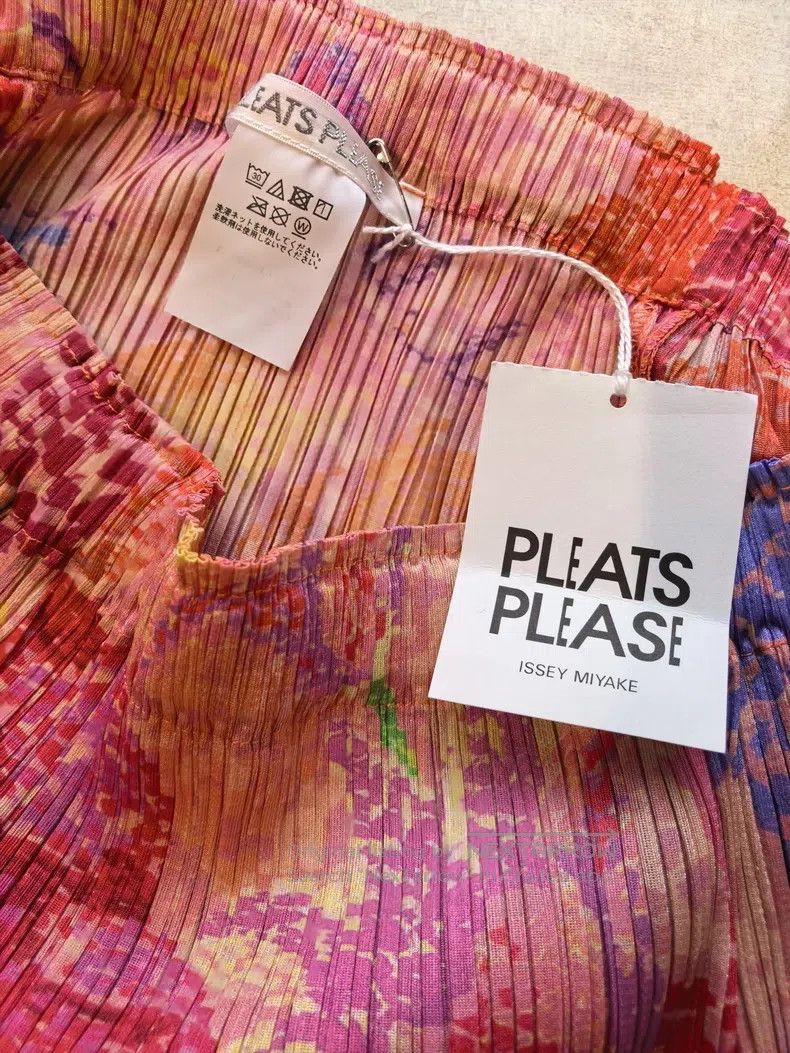 Issey Miyake Issey Miyake size:3 Pink Skirt Size 23" - 3 Thumbnail