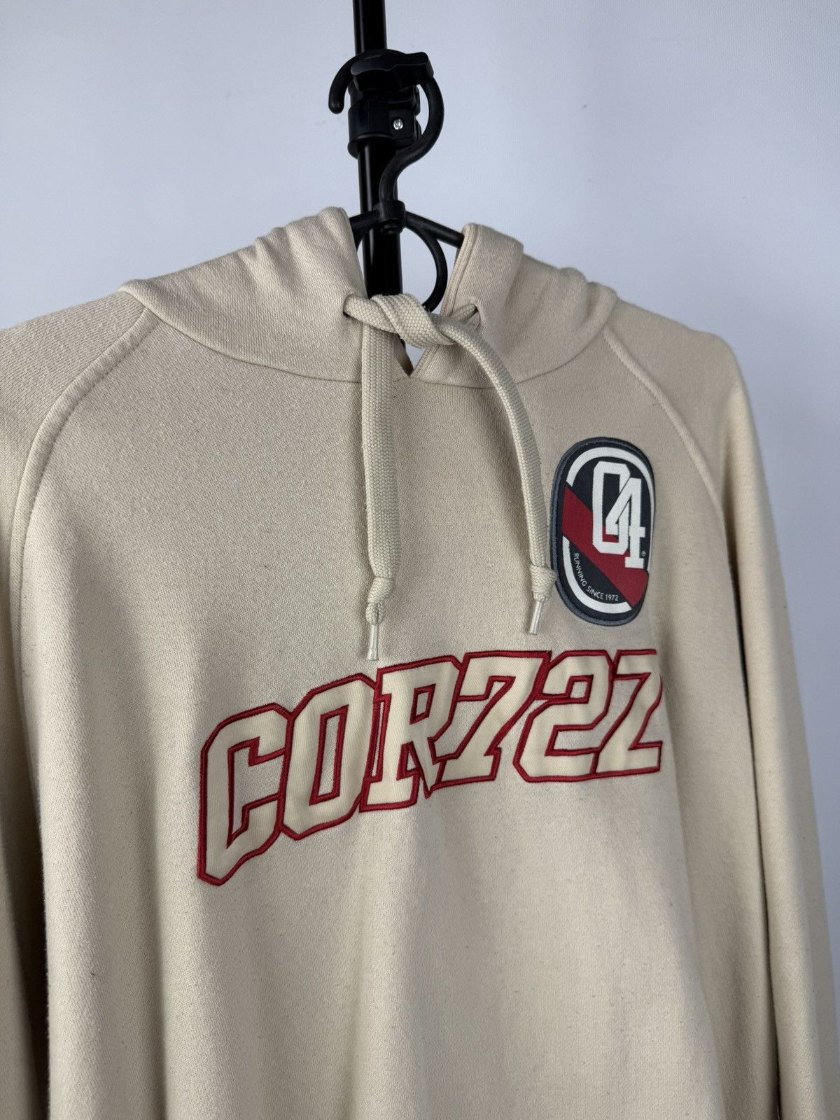 Nike × Vintage 00s🔥Nike Cortez 04 Beige Large Mens Hoodie VnTg y2k OG Size US L / EU 52-54 / 3 - 2 Thumbnail
