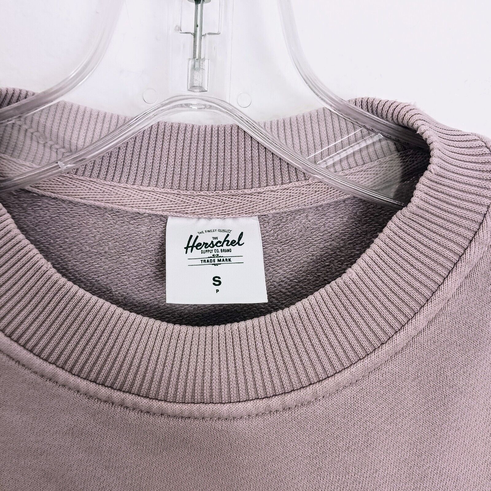 Herschel Supply Co. Herschel Sweatshirt Sz S Pink Classic Crew Preppy Distress Size S / US 4 / IT 40 - 4 Thumbnail