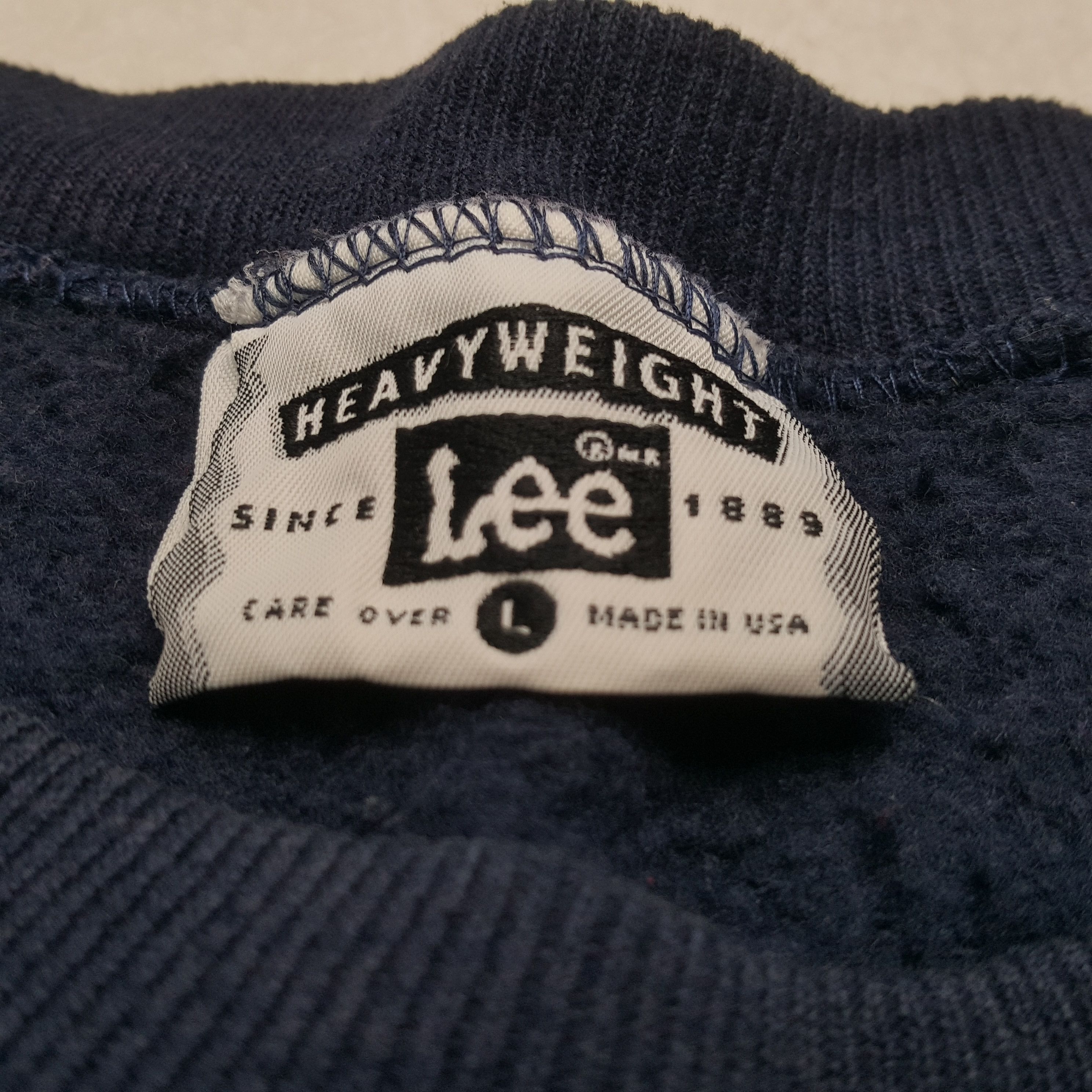 Lee × MLB × Vintage Vintage CLEVENLAND INDIANS Baseball Team Sweatshirt C287N12 Size US L / EU 52-54 / 3 - 4 Thumbnail
