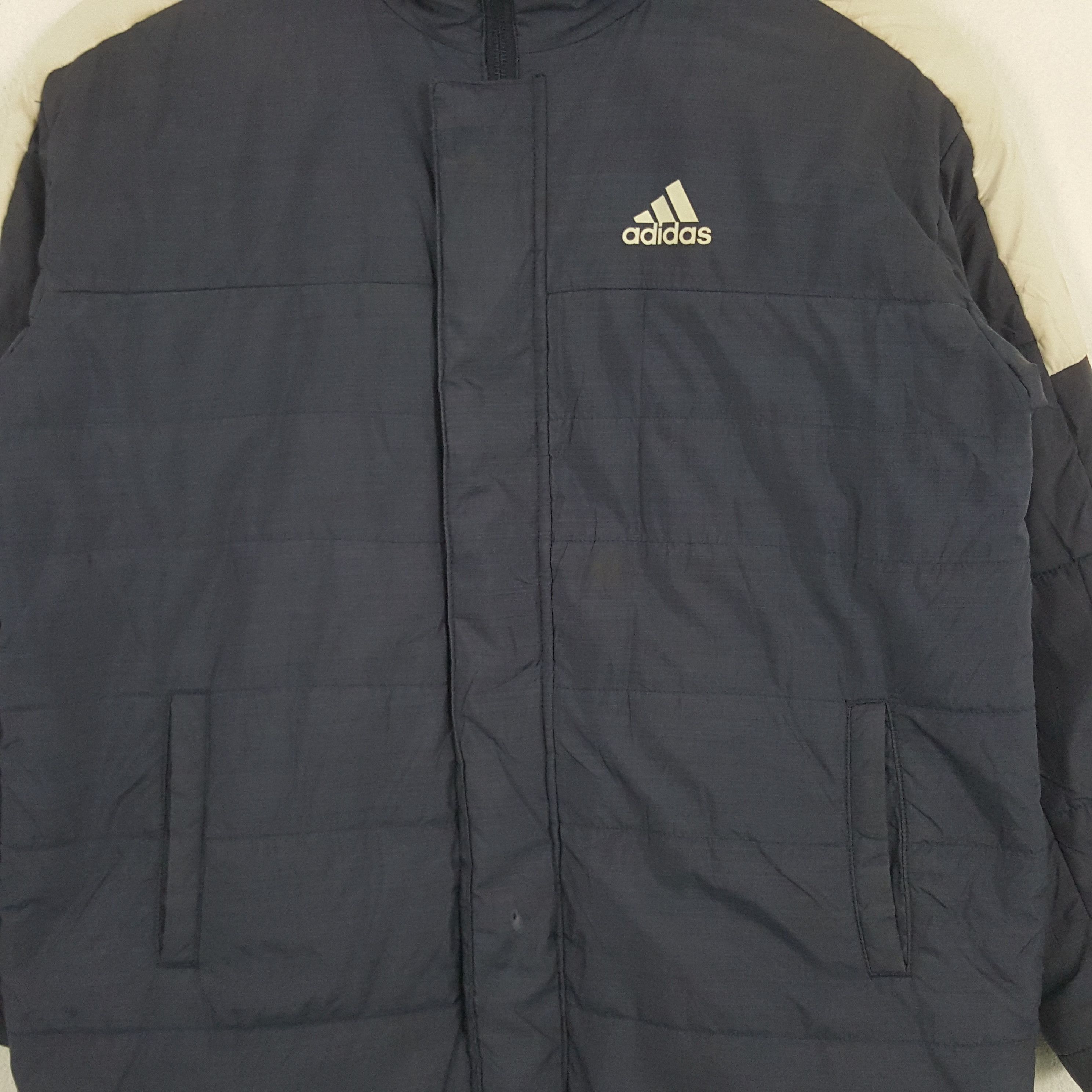 Adidas × Vintage Vintage Adidas American Outdoor Puffer Trench Jacket Size US S / EU 44-46 / 1 - 4 Thumbnail