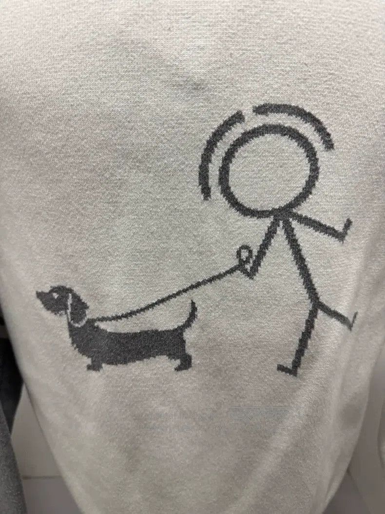 Thom Browne Thom Browne Stickman Dog Knit sweater Size US XS / EU 42 / 0 - 3 Thumbnail
