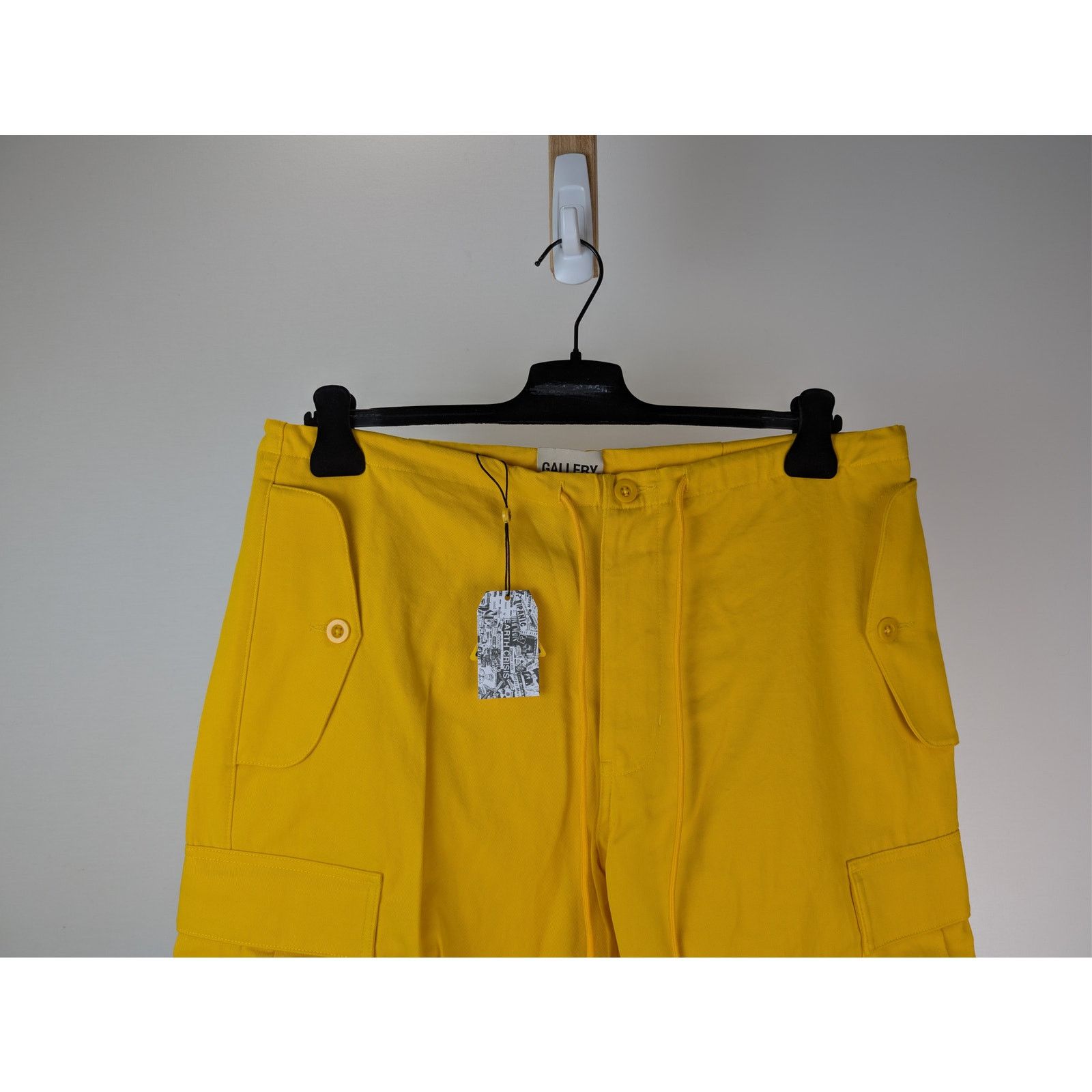 Gallery Dept. o1rshd1 Theo Drawstring Cargo Pants in Yellow Size US 34 / EU 50 - 3 Thumbnail