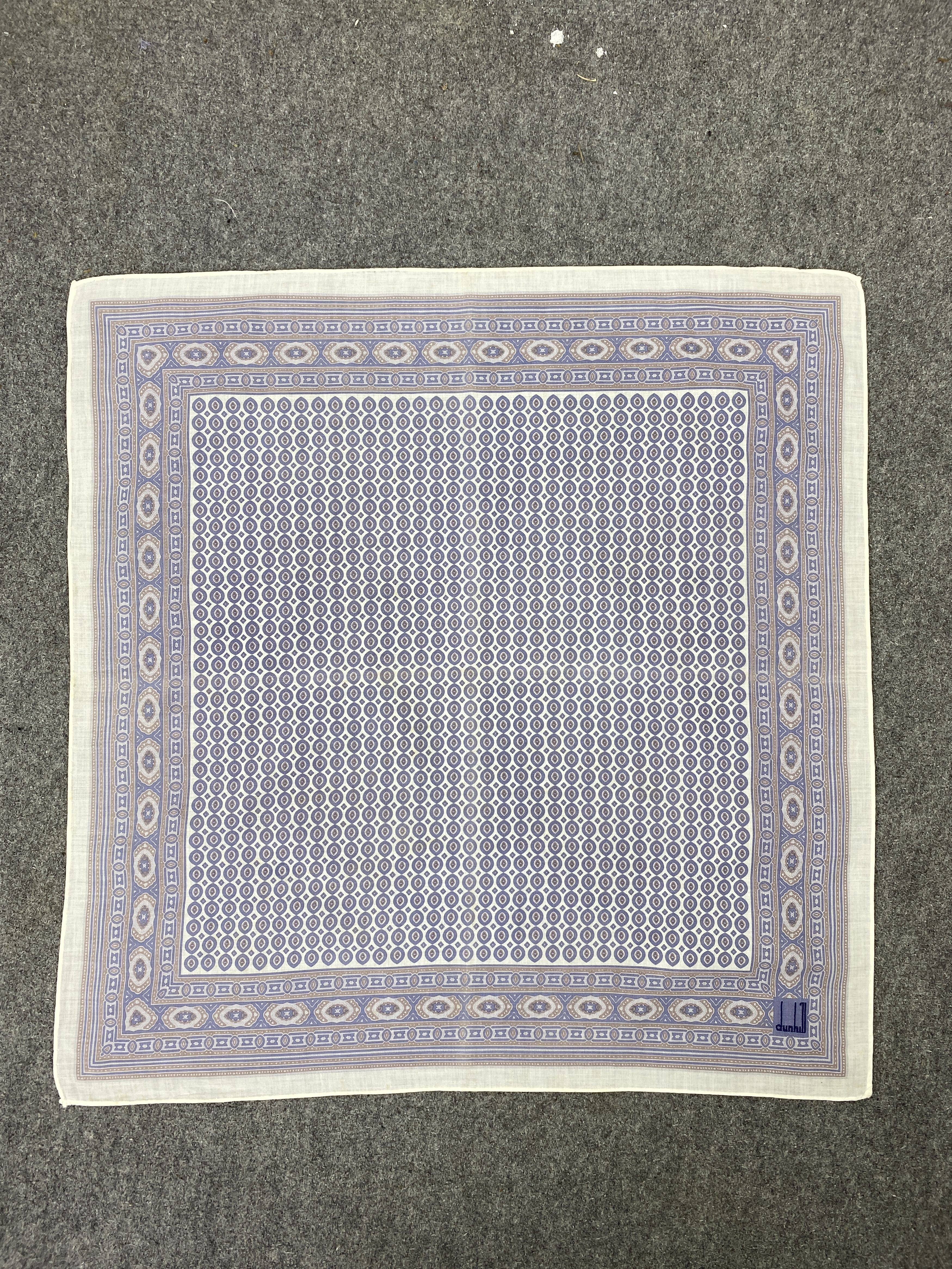 Alfred Dunhill Vintage Dunhill Handkerchief / Neckerchief KT0270 Size ONE SIZE - 4 Thumbnail