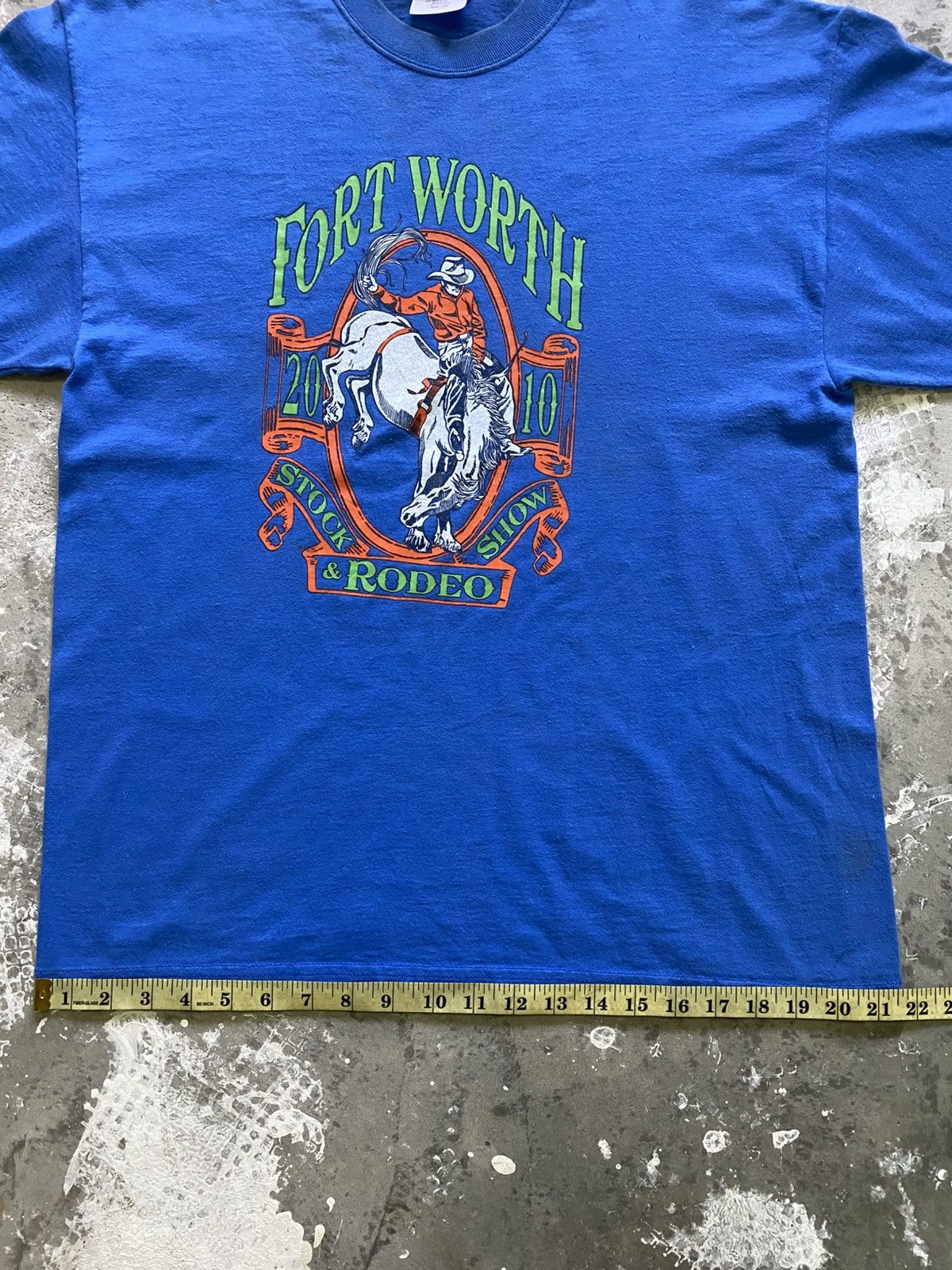 Cowboy Equipment × Other × Vintage Rodeo Show 2010 Fort Worth Texas Tee Size US L / EU 52-54 / 3 - 9 Thumbnail