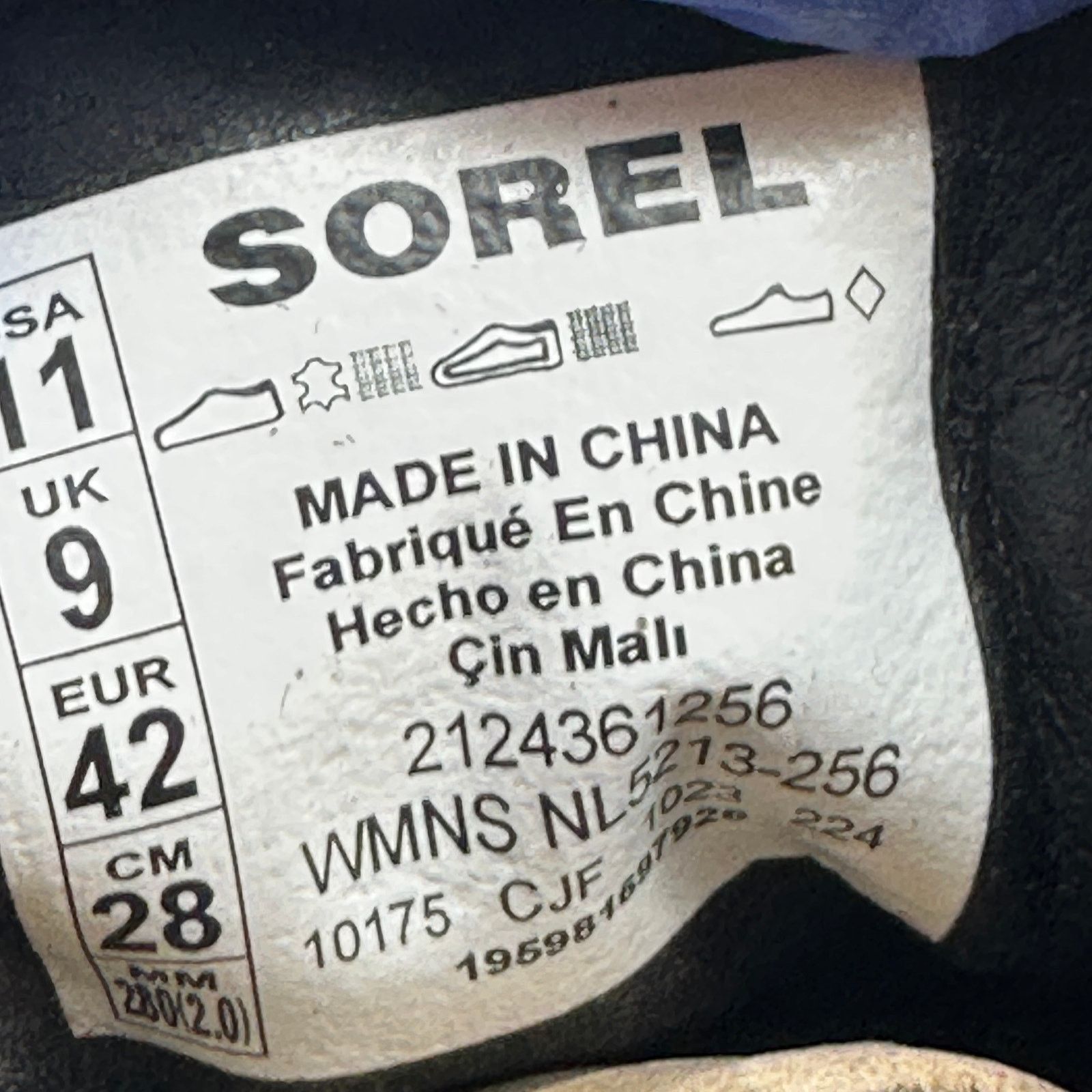 SOREL SOREL Women's 11 Evie II Lace Plus WP Tobacco/Black Boots Size US 11 / IT 41 - 7 Thumbnail
