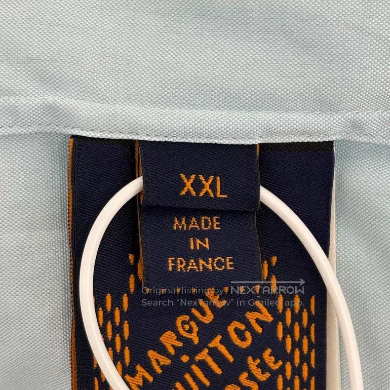 Louis Vuitton Louis Vuitton Sky Blue Beaded Monogram Embroidered Short S Size US XXL / EU 58 / 5 - 6 Thumbnail