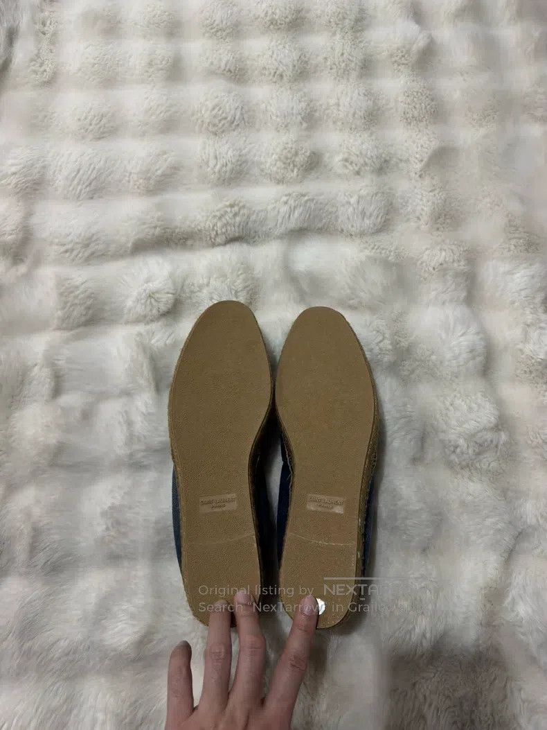 Saint Laurent Paris Saint Laurent Paris Gold Logo Fisherman Shoes Size US 12 / EU 45 - 5 Thumbnail
