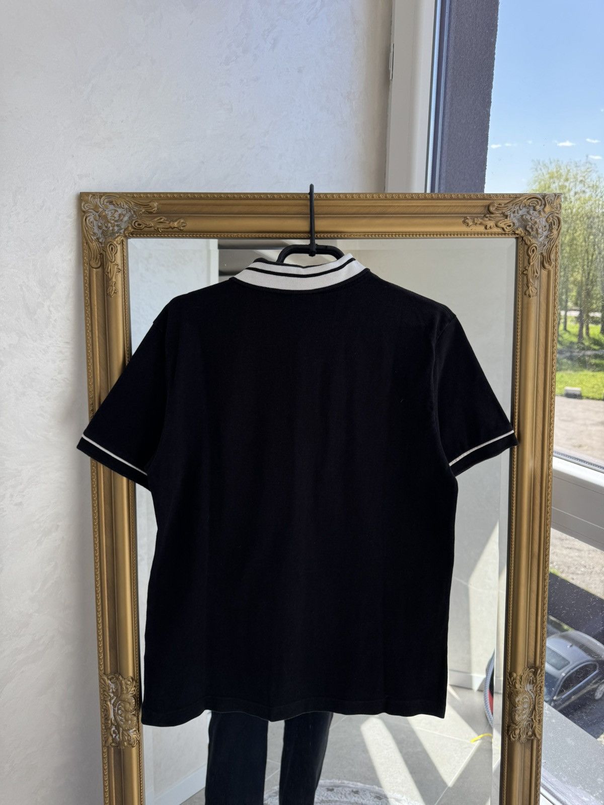 Onitsuka Tiger Vintage Asics Tiger Onitsuka Black Japan Polo Shirt Size US M / EU 48-50 / 2 - 4 Thumbnail