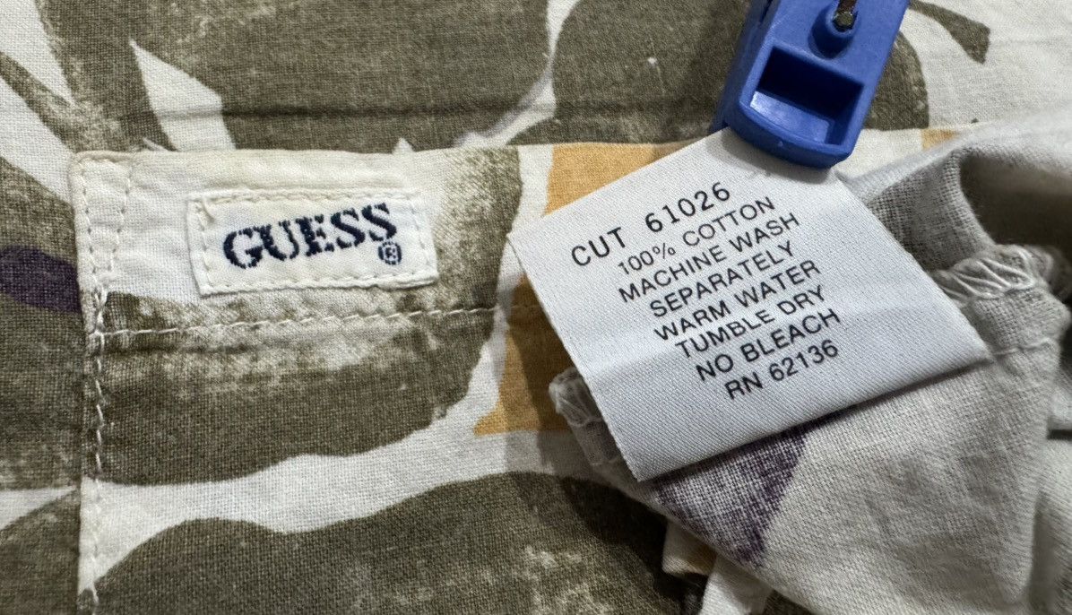 Guess Vintage Guess by George Marciano Hawaii Shirt Size US M / EU 48-50 / 2 - 5 Thumbnail