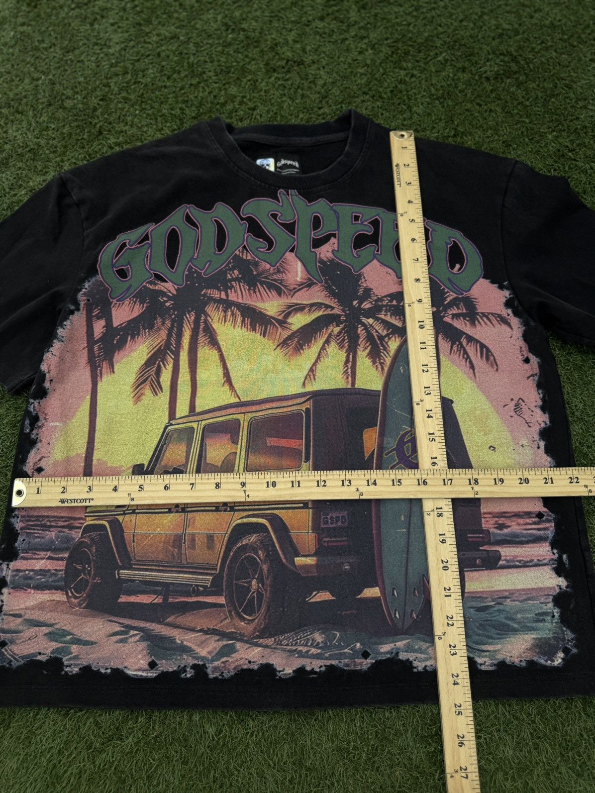 Godspeed Godspeed Black Miami G Wagon Tee Shirt Size M (NEW) Size US M / EU 48-50 / 2 - 10 Thumbnail