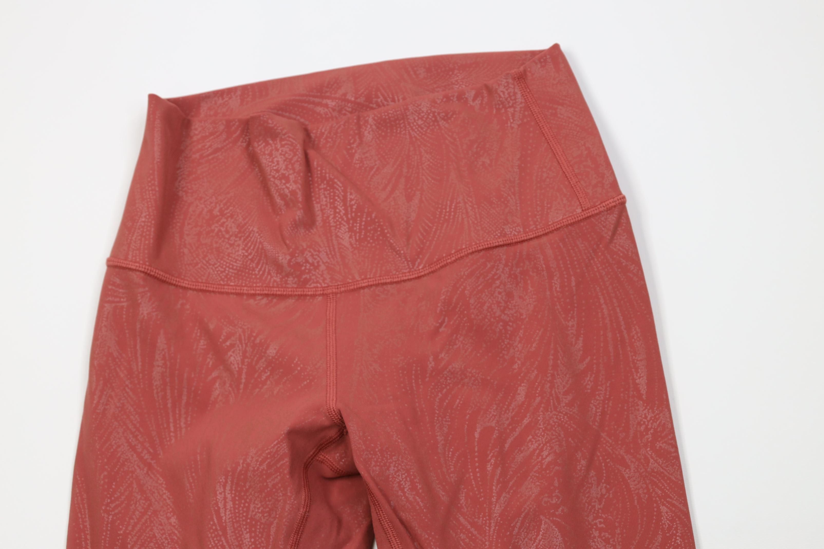 Lululemon Lululemon Wunder Under High Rise Cropped Pants Leggings Pink Size 27" / US 4 / IT 40 - 2 Thumbnail
