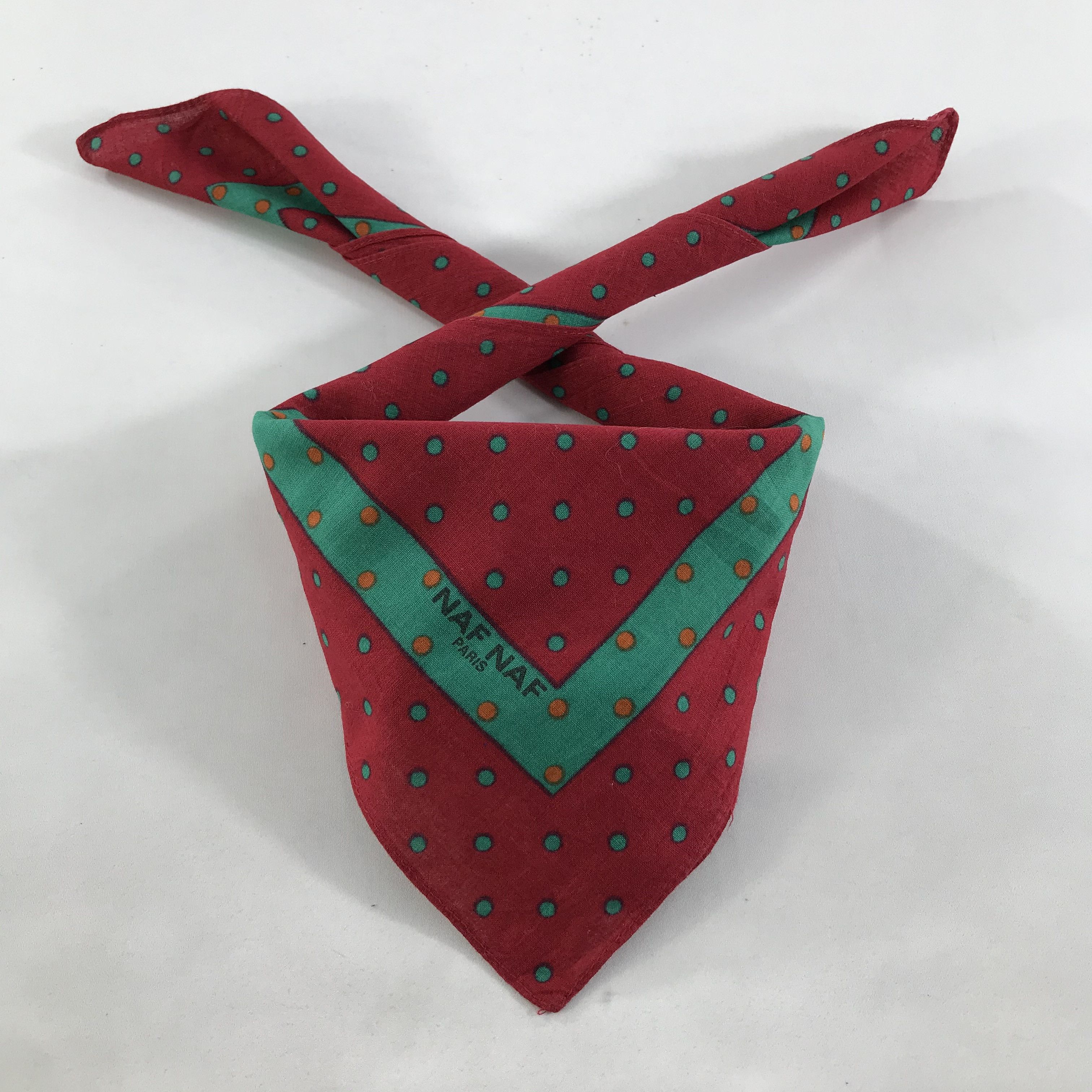 Vintage Naf Naf Bandana / Handkerchief / Neckerchief - S1379 Size ONE SIZE - 3 Thumbnail