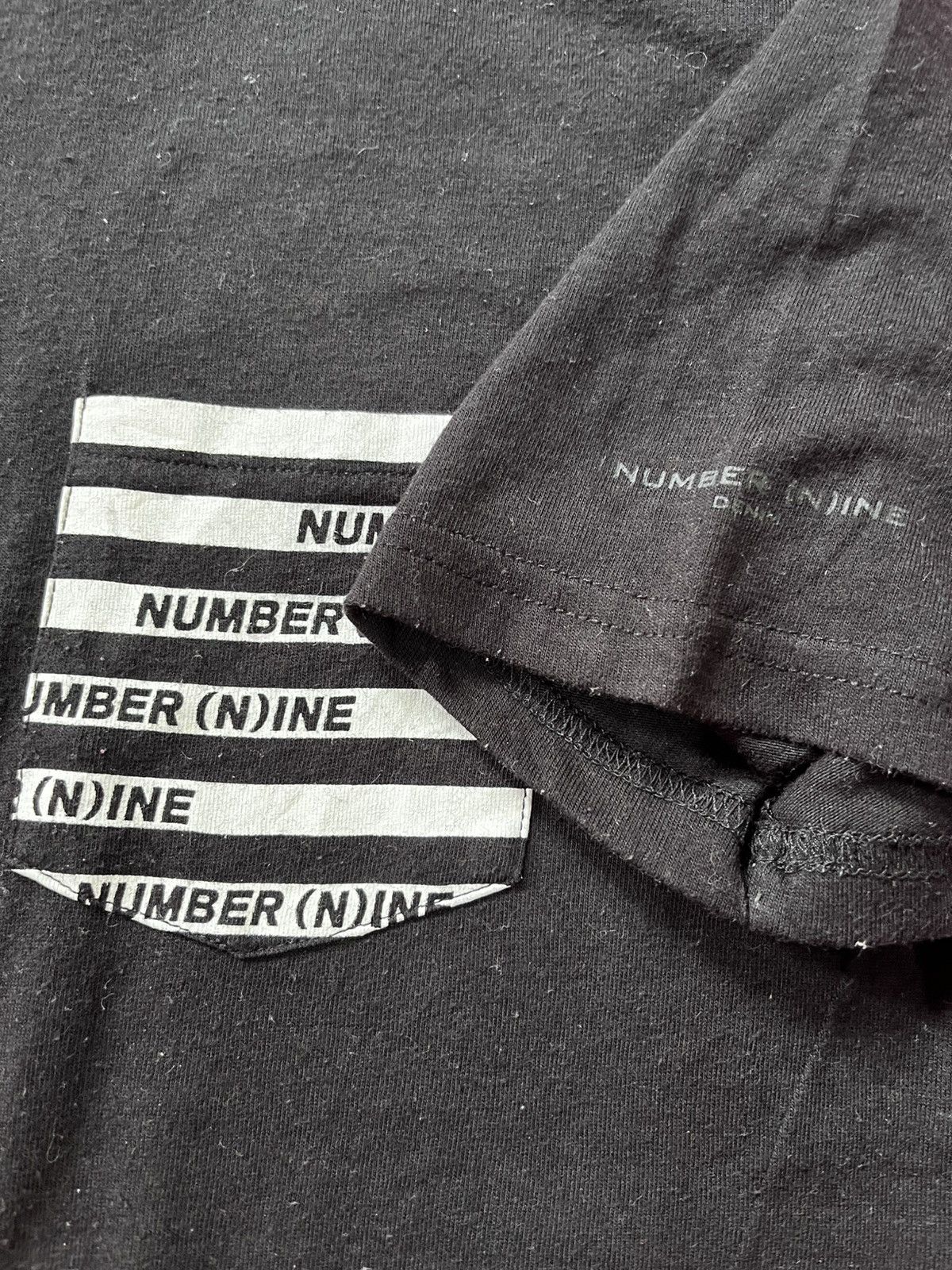 Japanese Brand Number nine denim t shirt Size US M / EU 48-50 / 2 - 4 Thumbnail