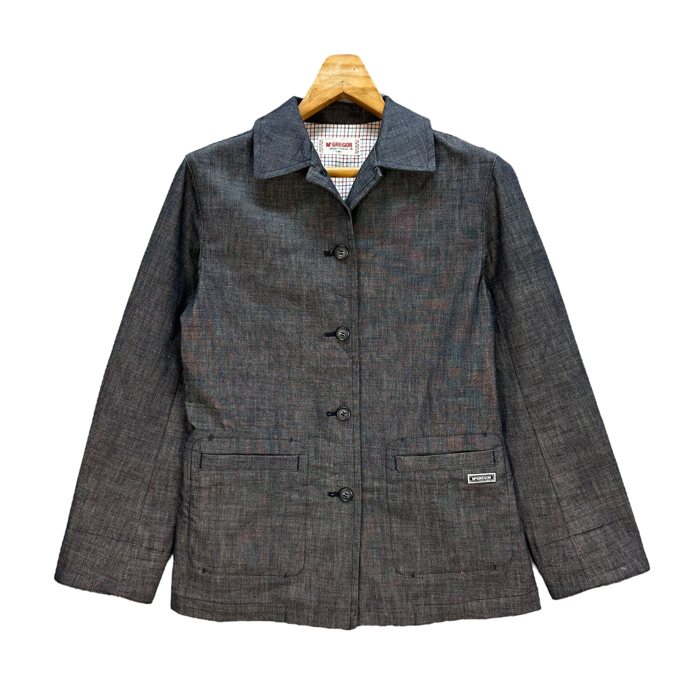 McGregor Vintage 90's Mcgregor Casual Jacket #A25-0565 Size US M / EU 48-50 / 2 - 1 Thumbnail