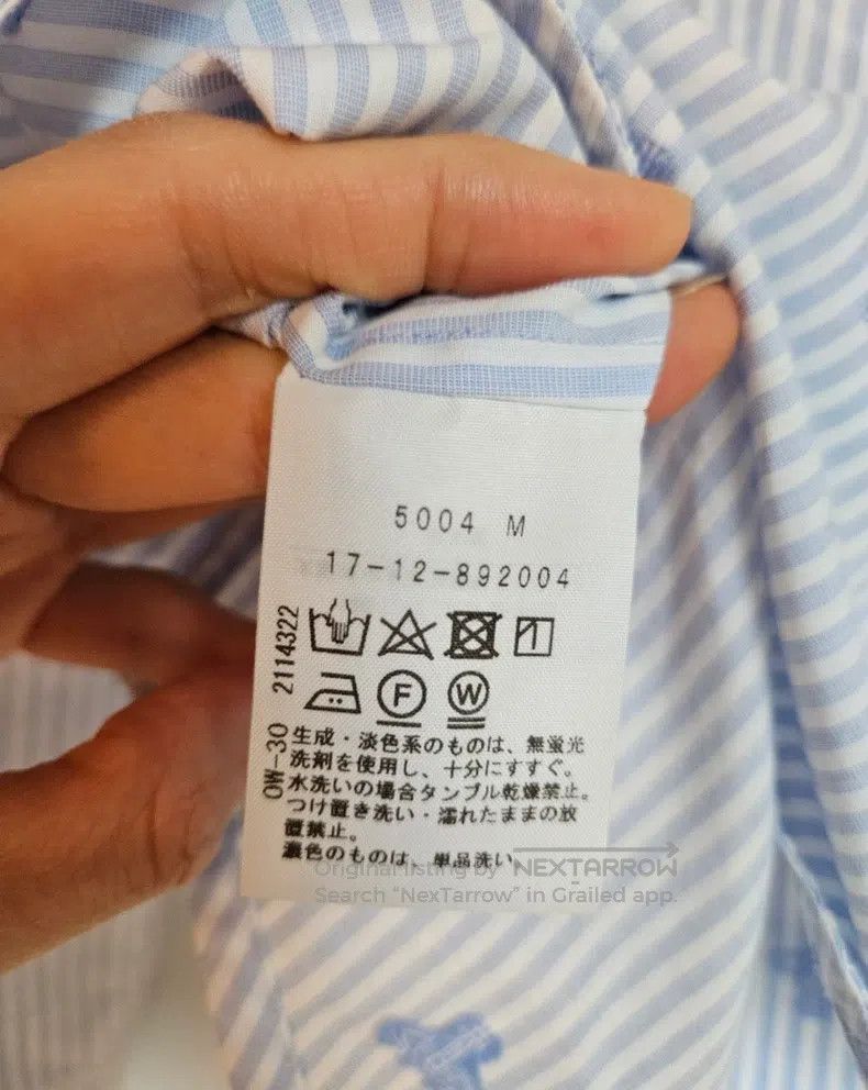 Vivienne Westwood Vivienne Westwood Sky Blue Striped Bow Blouse Size S / US 4 / IT 40 - 8 Thumbnail