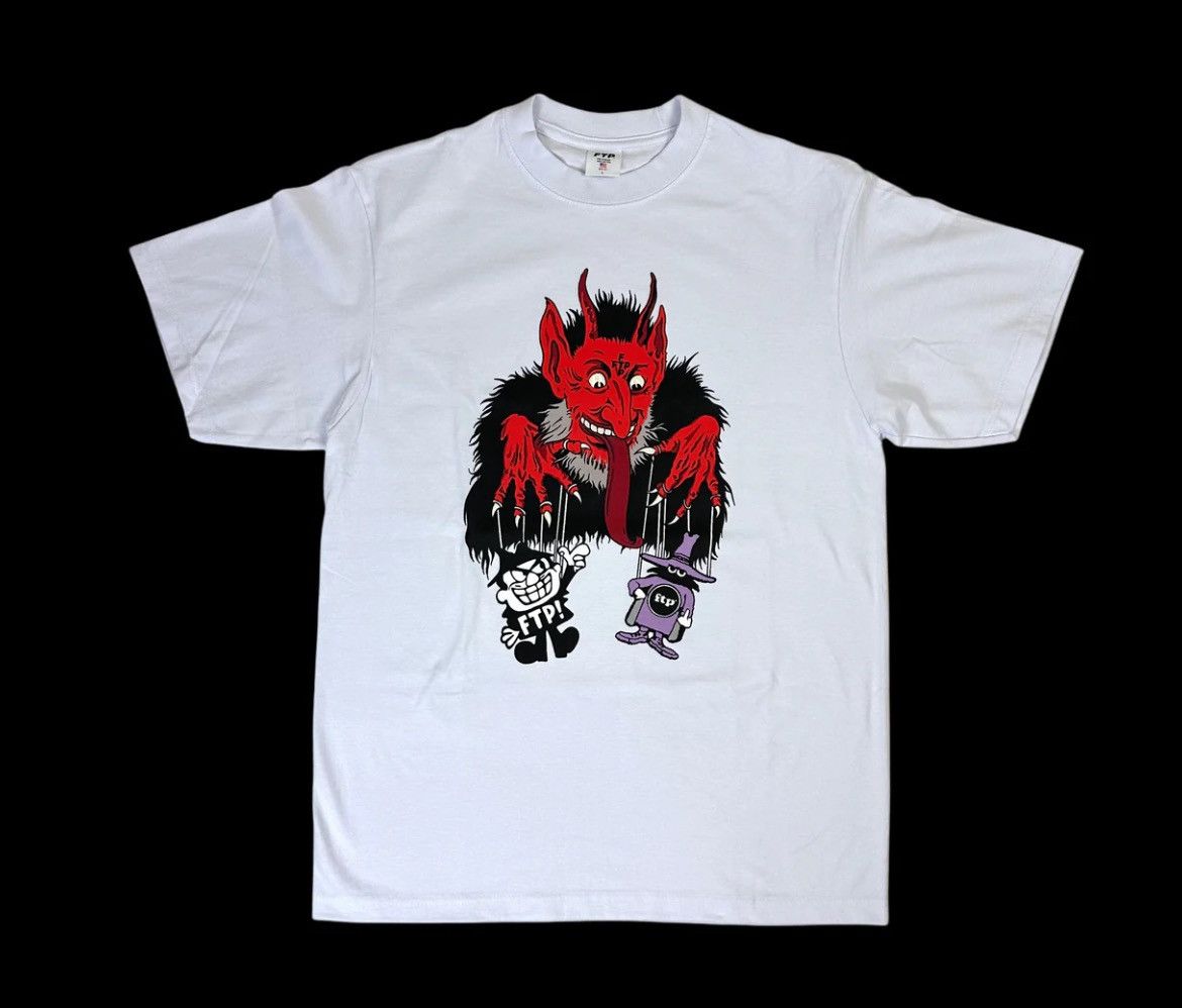 Fuck The Population FTP KRAMPUS TEE WHITE SZ. L Size US L / EU 52-54 / 3 - 1 Thumbnail