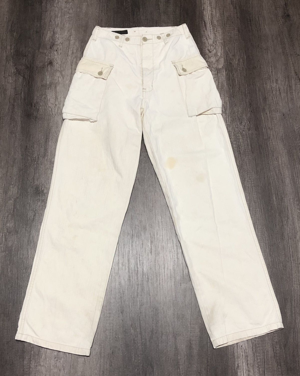 Vintage VINTAGE U.S.NAVY WDH 263 CARGO PANT Size US 27 - 6 Thumbnail