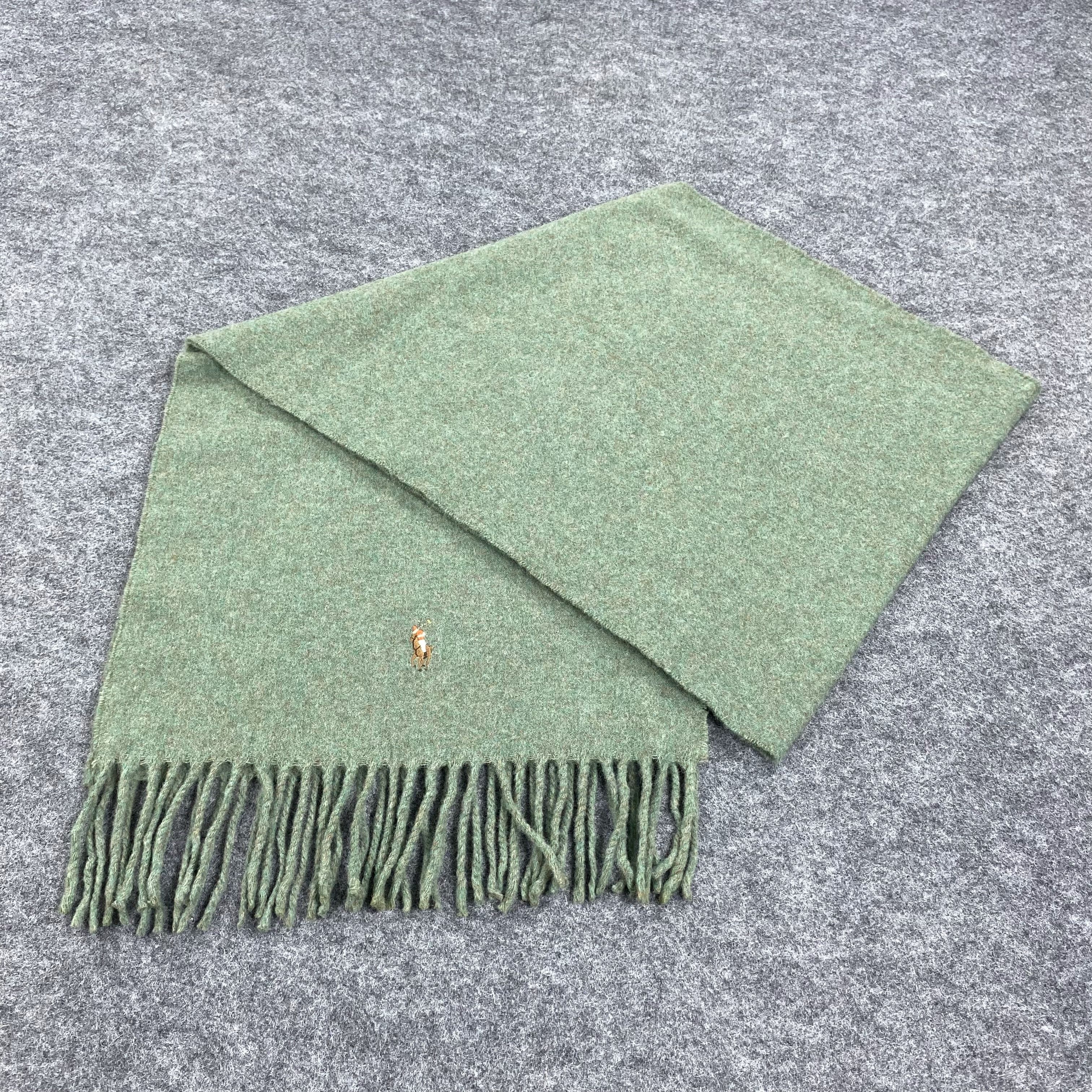 Polo Ralph Lauren × Vintage GF10119 Polo Ralph Lauren Scarf Neck Wear Muffler Nova Check Size ONE SIZE - 5 Thumbnail